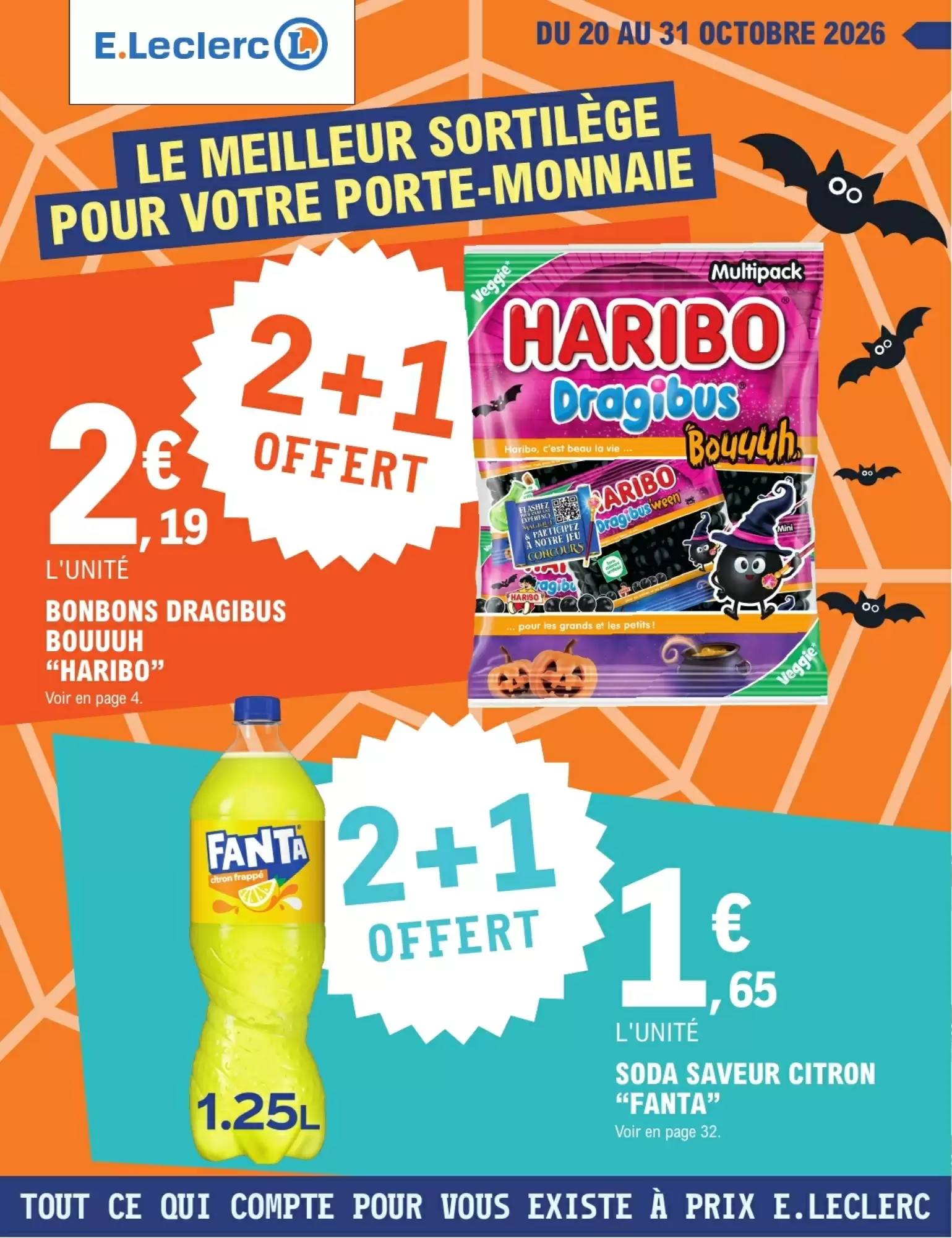 Prospectus promotionnel E.Leclerc valable à partir du 20/10/2026 - Page 1.