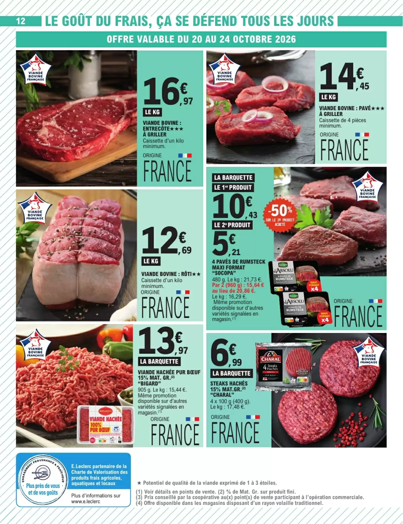 Prospectus promotionnel E.Leclerc valable à partir du 20/10/2026 - Page 12.