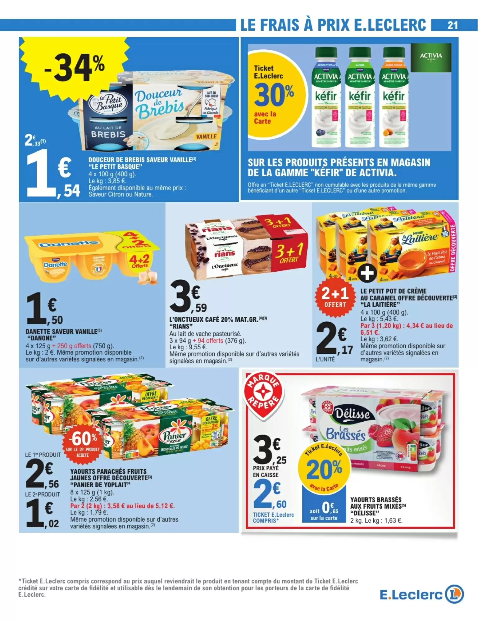 Prospectus promotionnel E.Leclerc valable à partir du 20/10/2026 - Page 21.