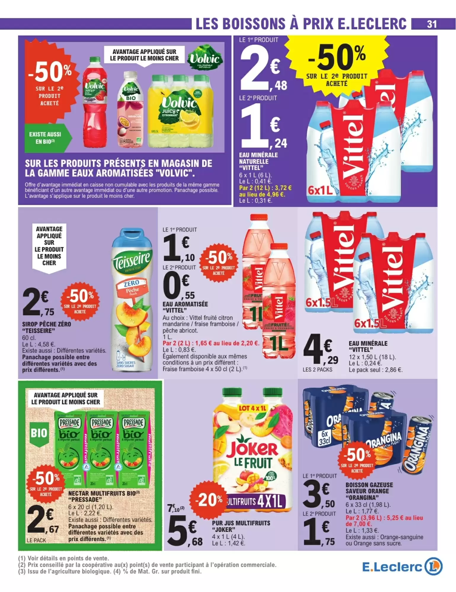 Prospectus promotionnel E.Leclerc valable à partir du 20/10/2026 - Page 31.