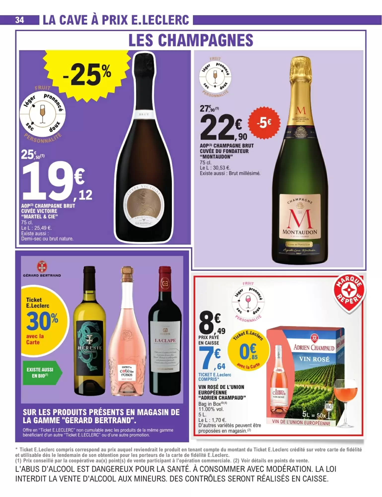 Prospectus promotionnel E.Leclerc valable à partir du 20/10/2026 - Page 34.