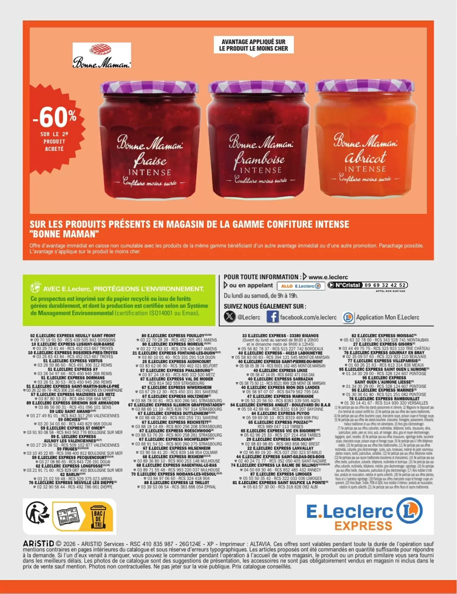Prospectus promotionnel E.Leclerc Express valable à partir du 20/10/2026 - Page 12.