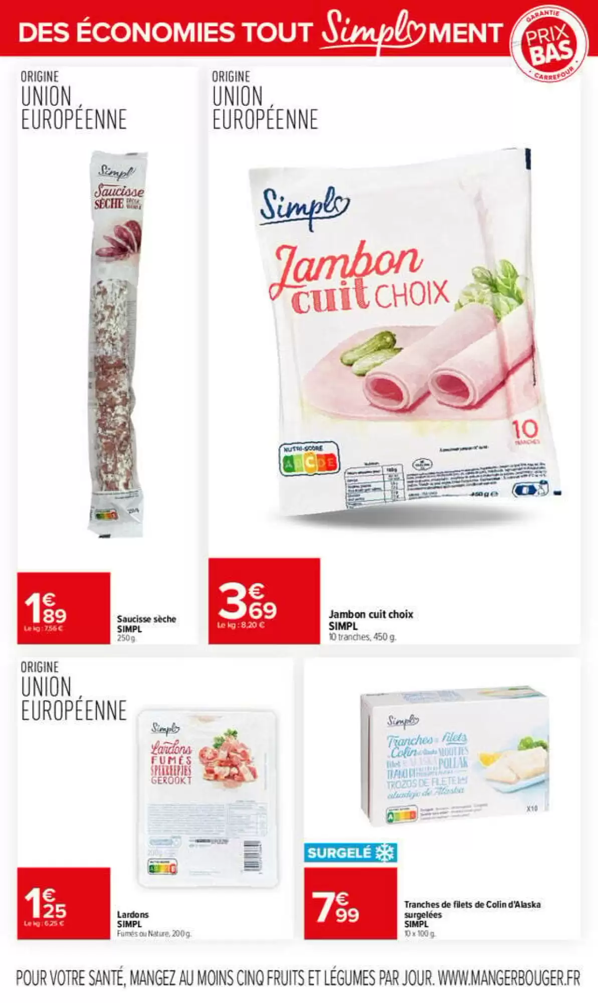 Prospectus promotionnel Carrefour Market valable à partir du 20/10/2026 - Page 3.