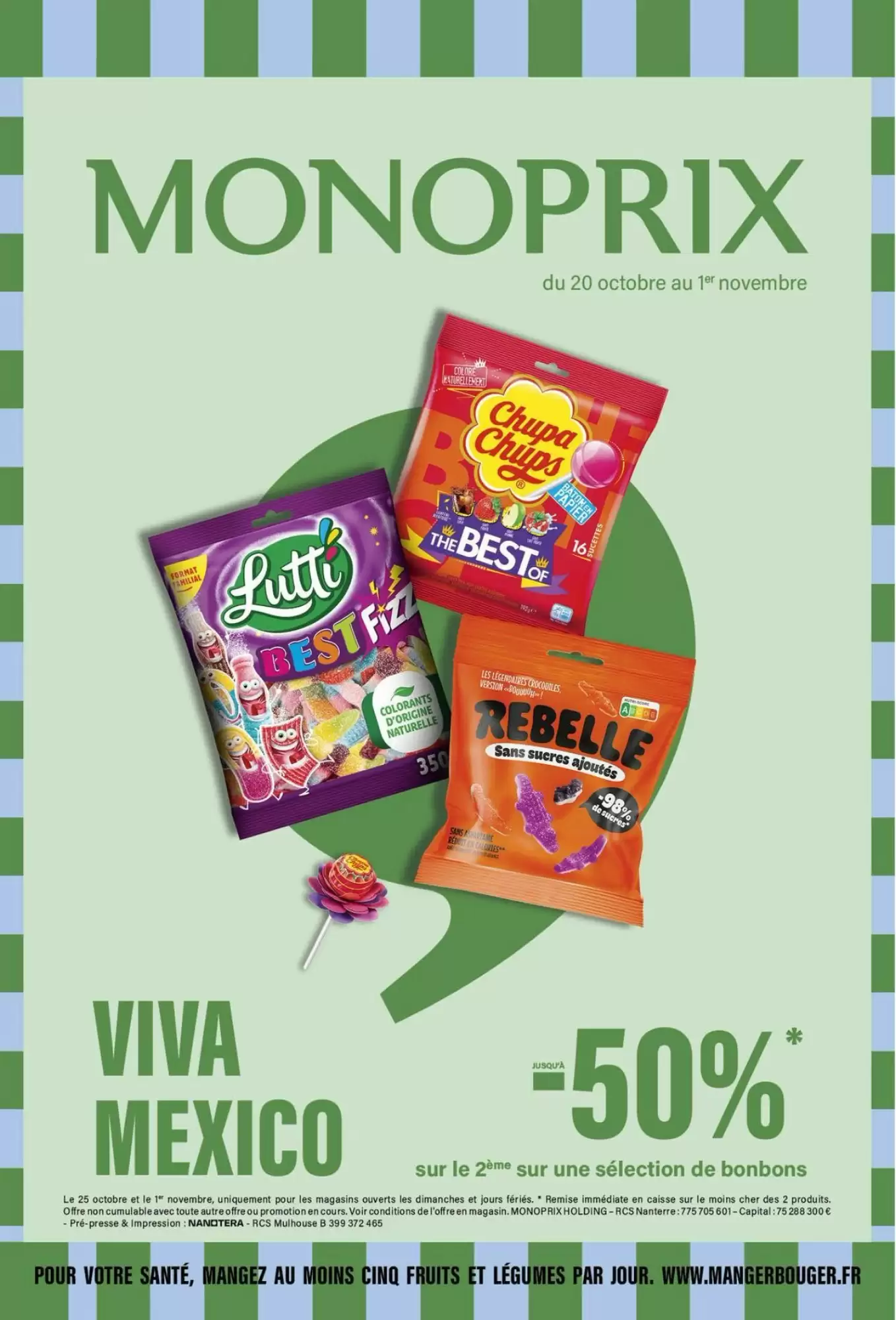 Prospectus promotionnel Monoprix valable à partir du 20/10/2026 - Page 1.