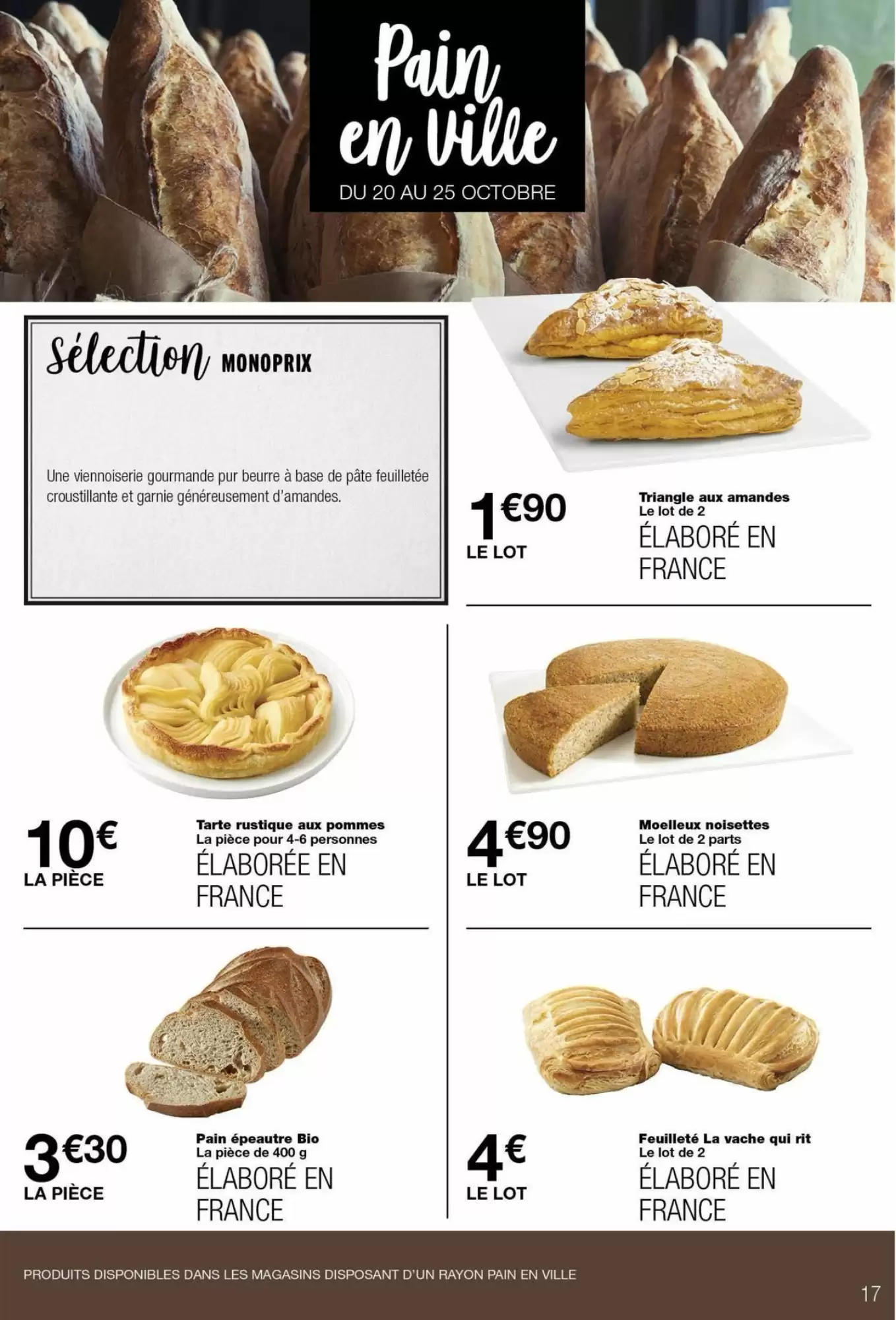 Prospectus promotionnel Monoprix valable à partir du 20/10/2026 - Page 17.