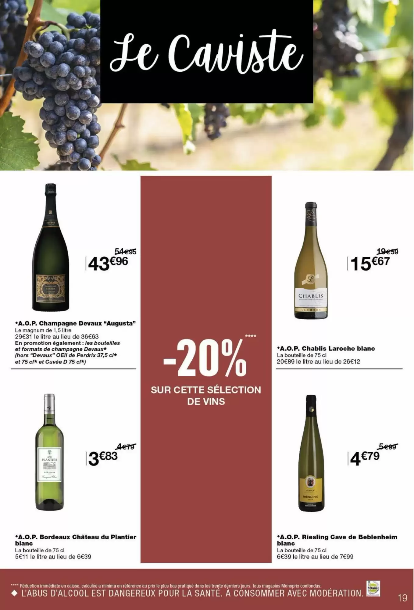 Prospectus promotionnel Monoprix valable à partir du 20/10/2026 - Page 19.