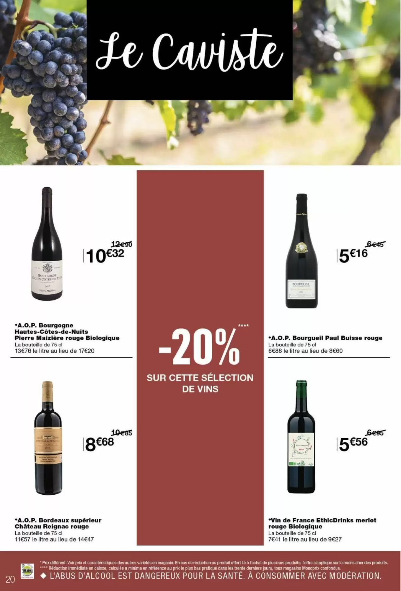 Prospectus promotionnel Monoprix valable à partir du 20/10/2026 - Page 20.