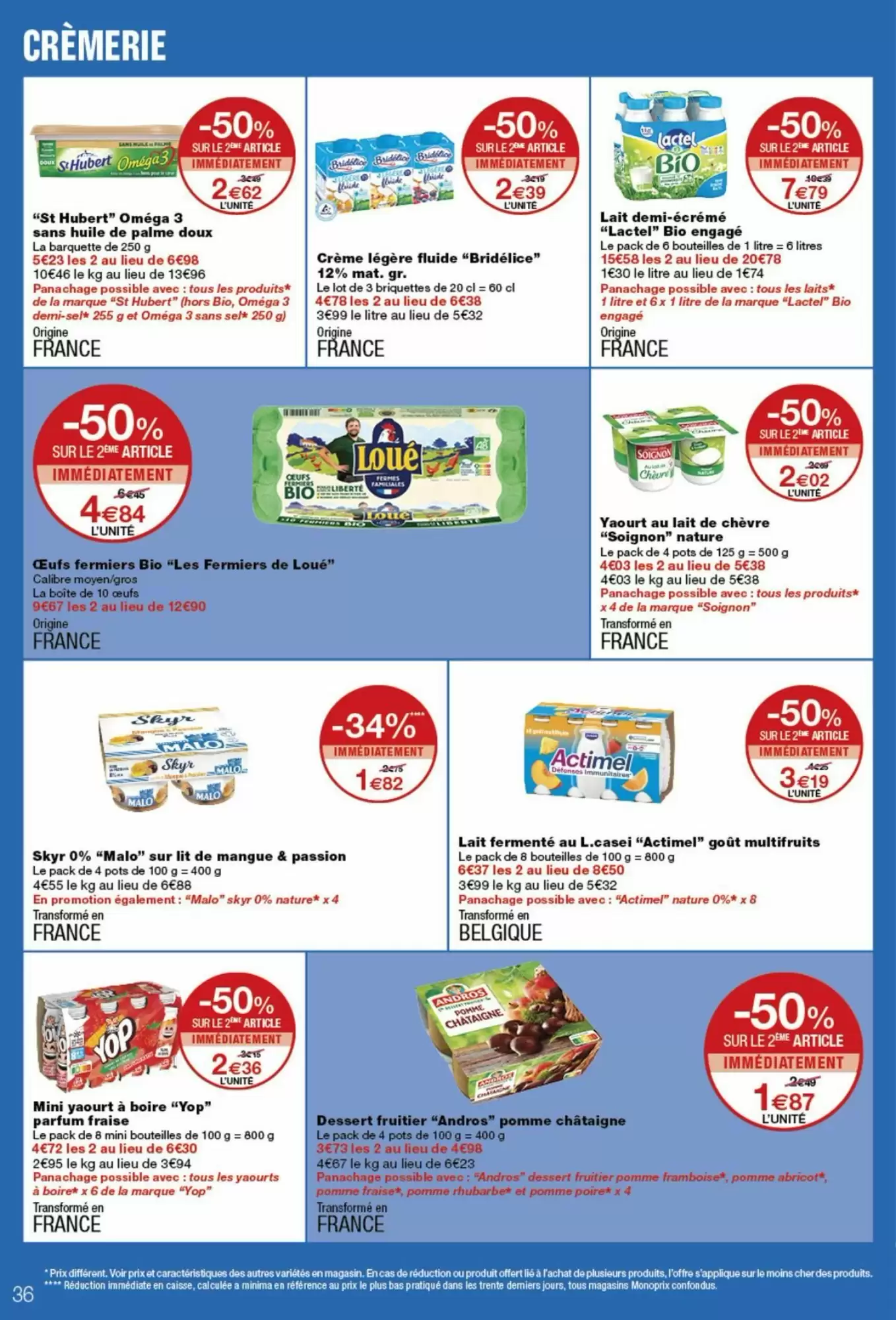 Prospectus promotionnel Monoprix valable à partir du 20/10/2026 - Page 34.