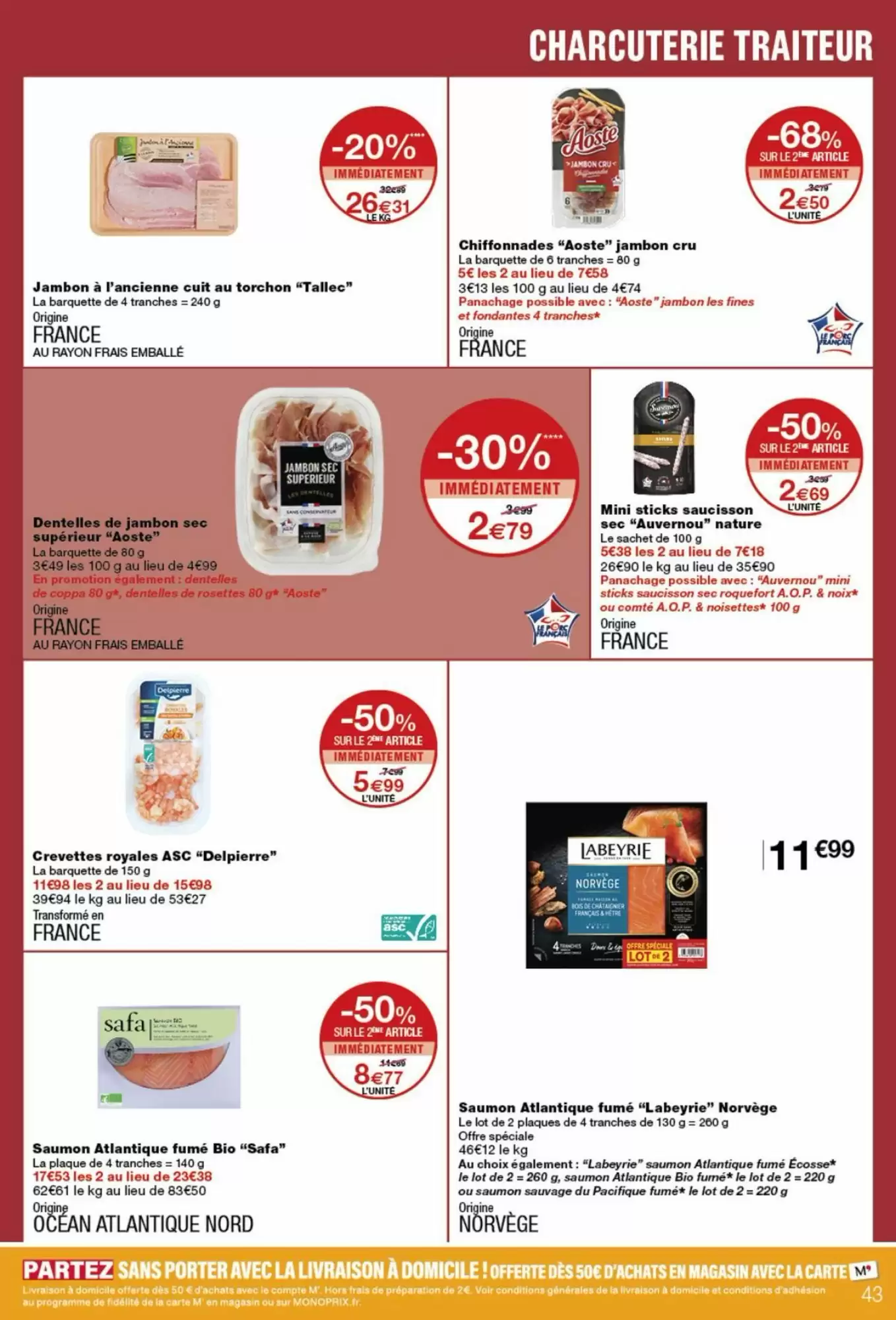 Prospectus promotionnel Monoprix valable à partir du 20/10/2026 - Page 41.
