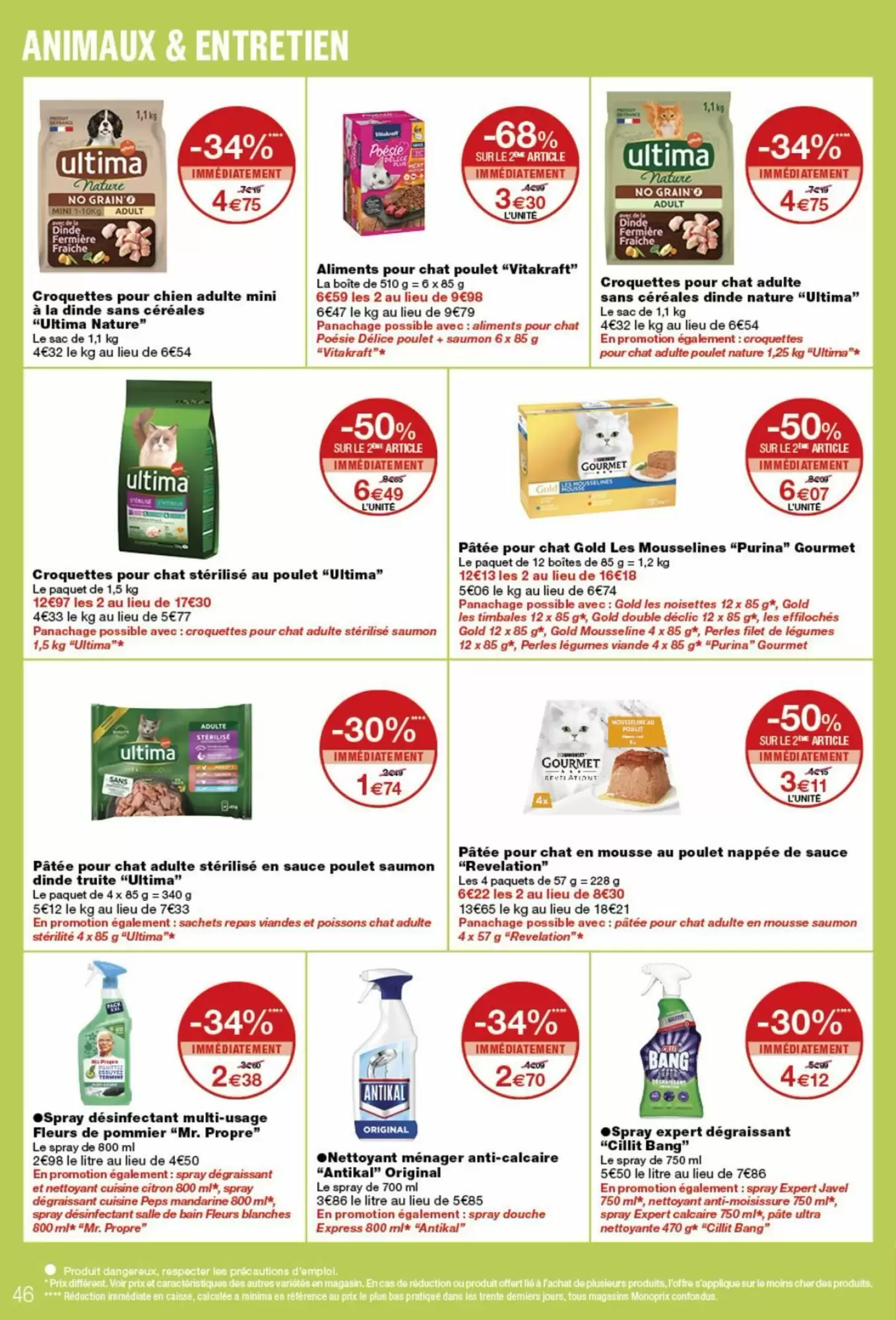 Prospectus promotionnel Monoprix valable à partir du 20/10/2026 - Page 44.