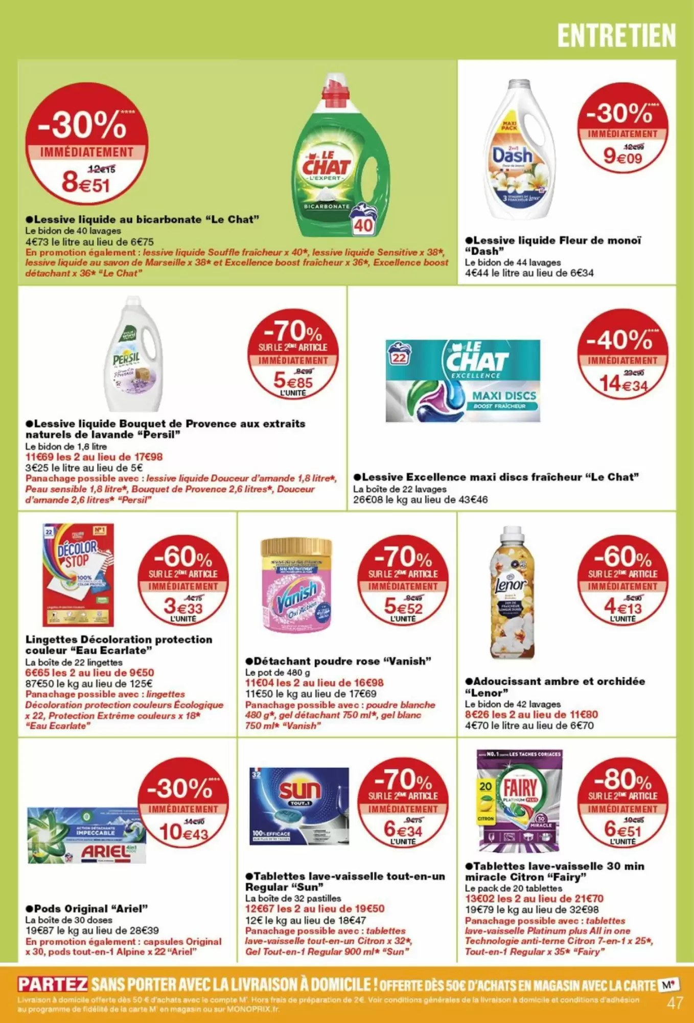 Prospectus promotionnel Monoprix valable à partir du 20/10/2026 - Page 45.