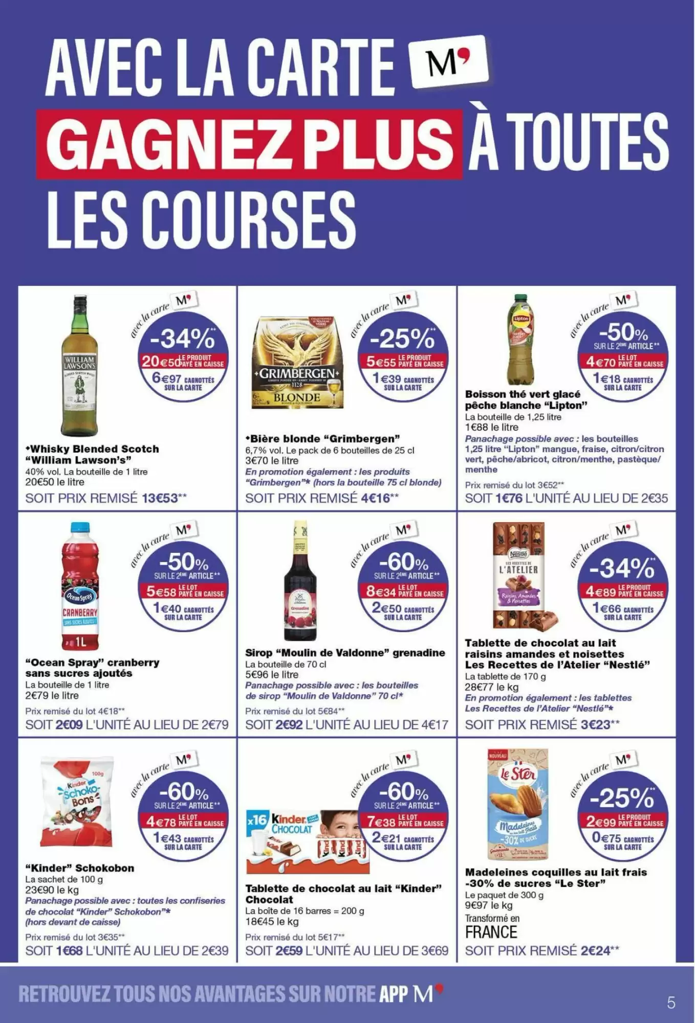 Prospectus promotionnel Monoprix valable à partir du 20/10/2026 - Page 5.