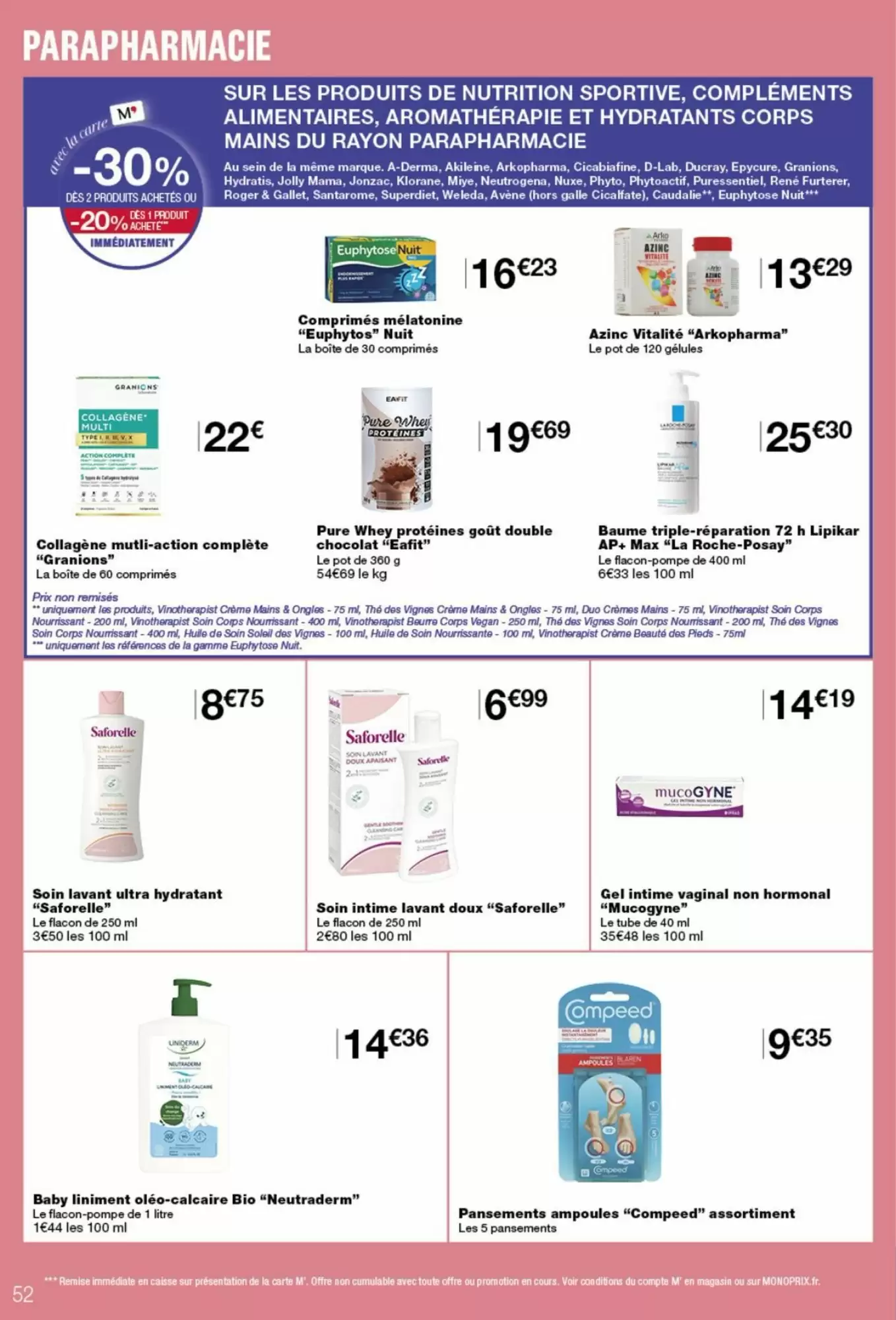 Prospectus promotionnel Monoprix valable à partir du 20/10/2026 - Page 50.