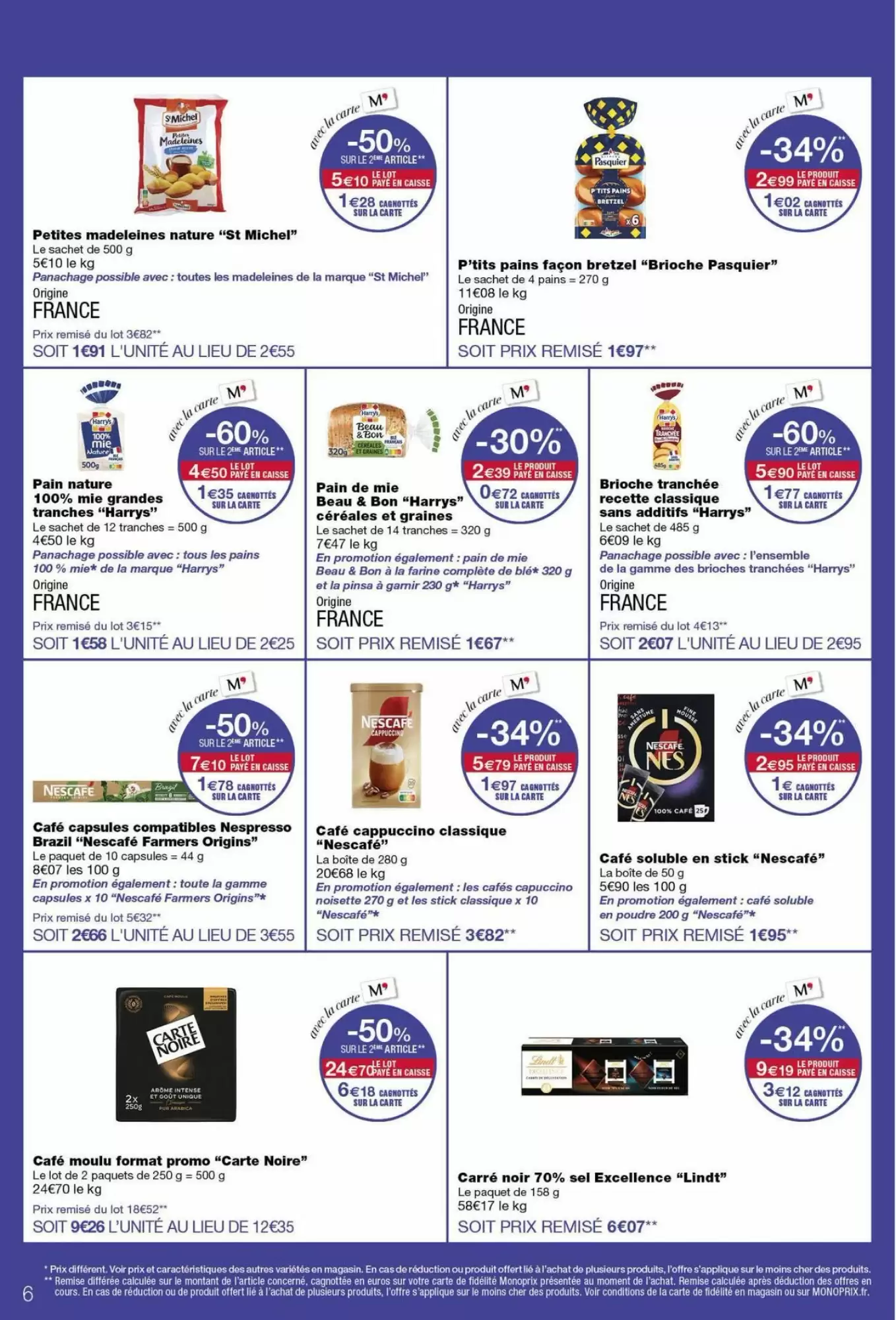 Prospectus promotionnel Monoprix valable à partir du 20/10/2026 - Page 6.
