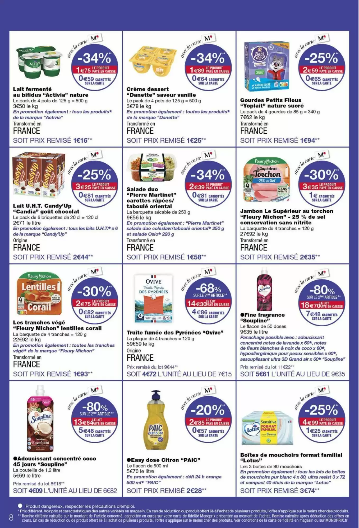Prospectus promotionnel Monoprix valable à partir du 20/10/2026 - Page 8.