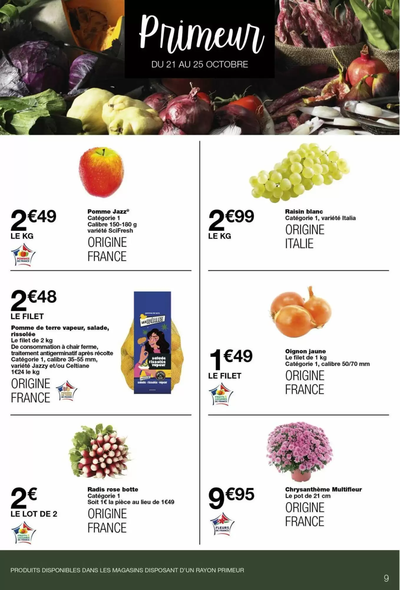 Prospectus promotionnel Monoprix valable à partir du 20/10/2026 - Page 9.