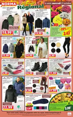 Prospectus promotionnel Norma valable à partir du 21/10/2026