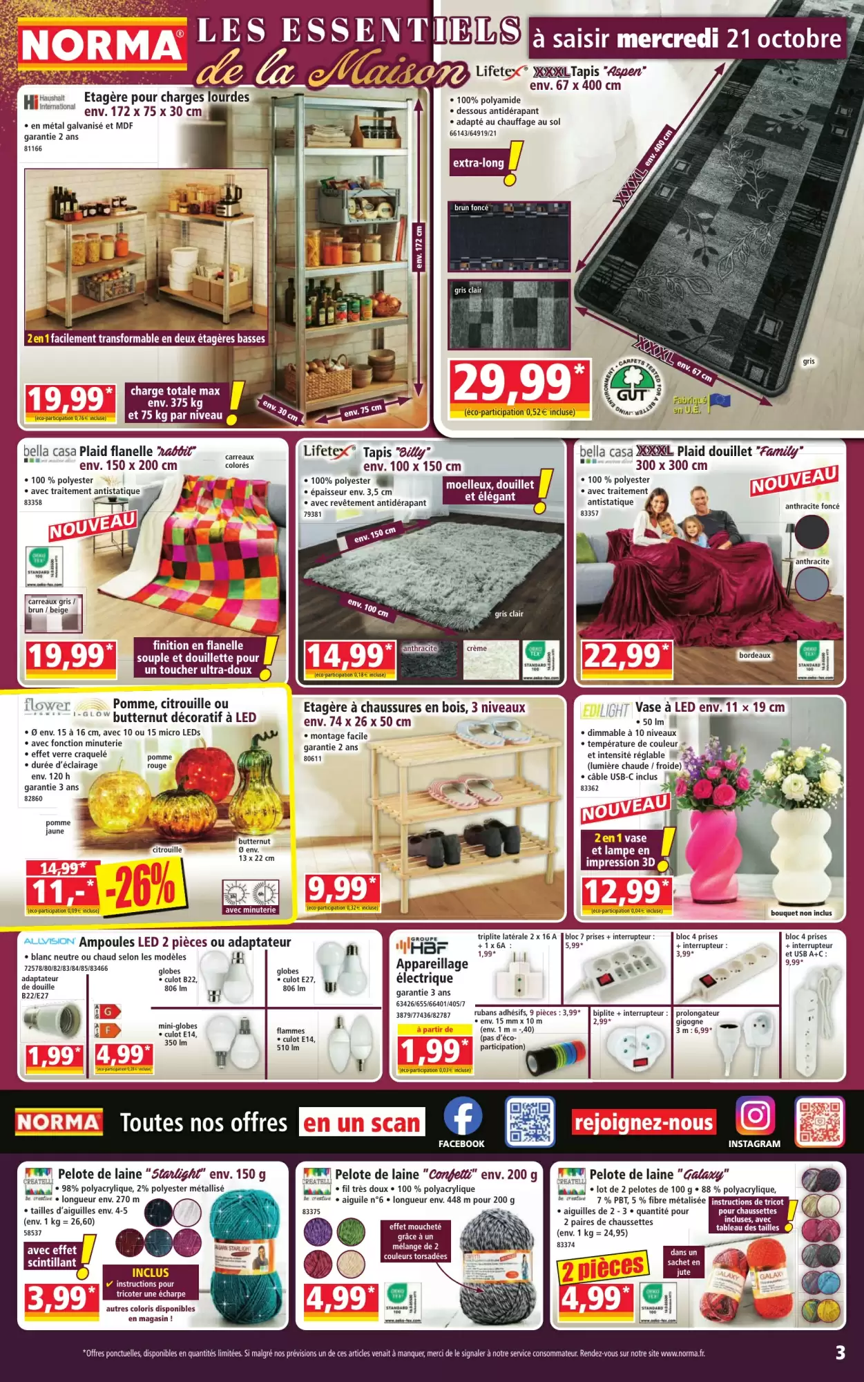 Prospectus promotionnel Norma valable à partir du 21/10/2026 - Page 3.