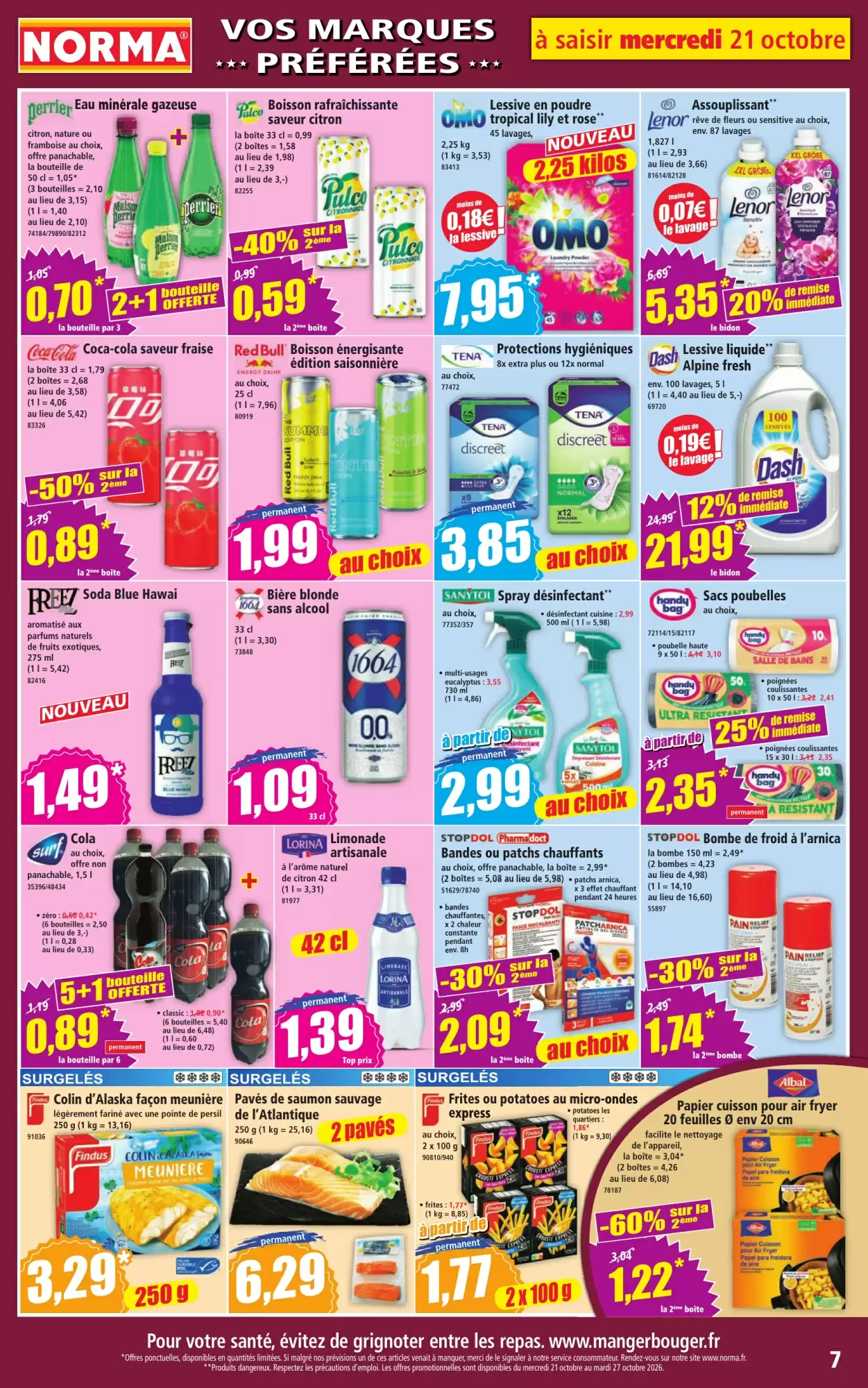 Prospectus promotionnel Norma valable à partir du 21/10/2026 - Page 7.