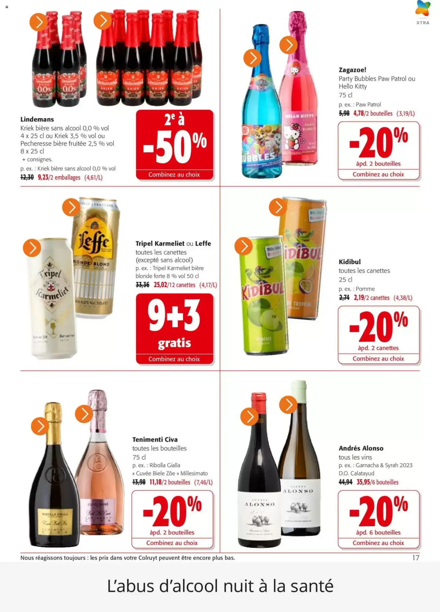 Prospectus promotionnel Colruyt valable à partir du 21/10/2026 - Page 17.