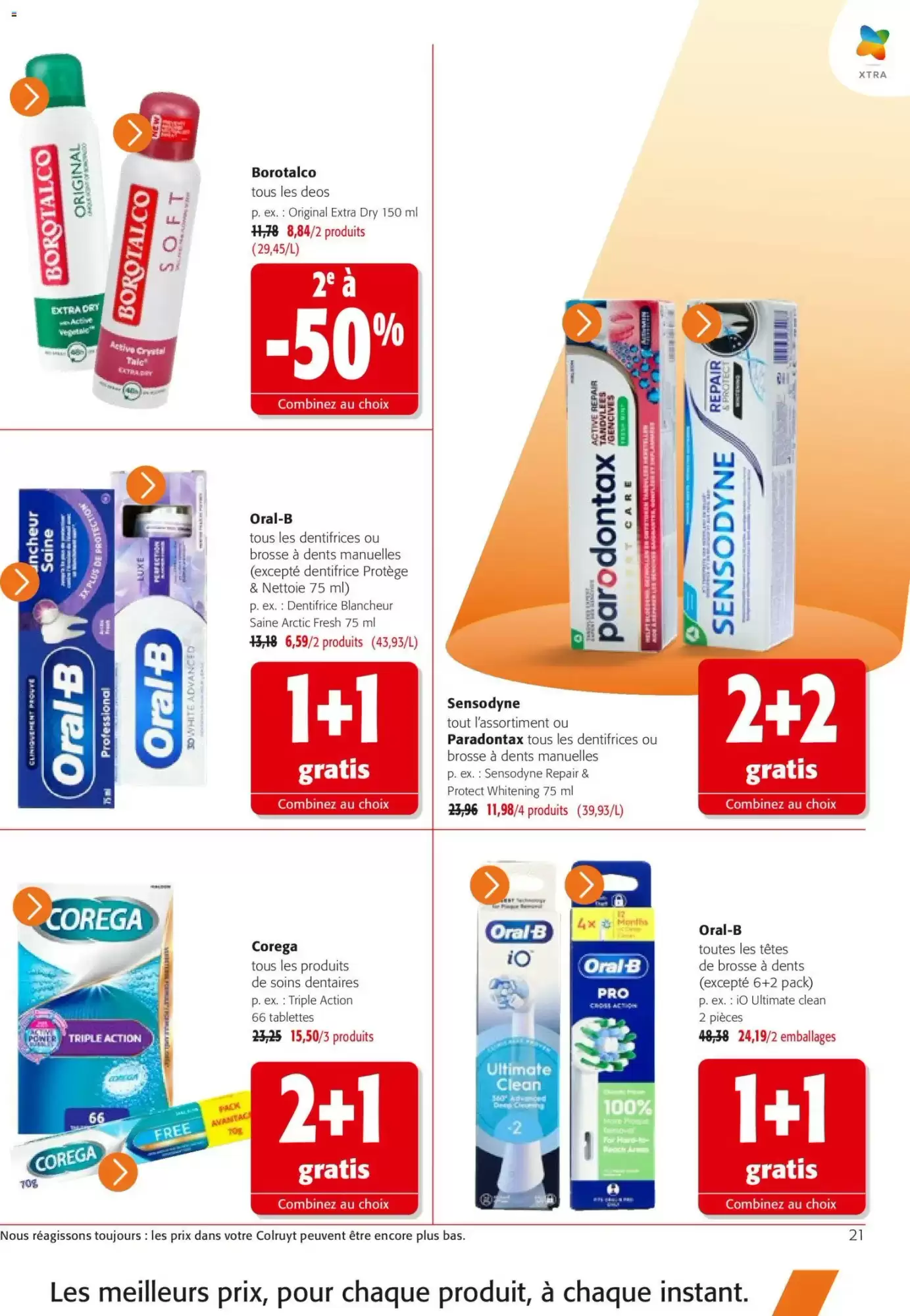 Prospectus promotionnel Colruyt valable à partir du 21/10/2026 - Page 21.