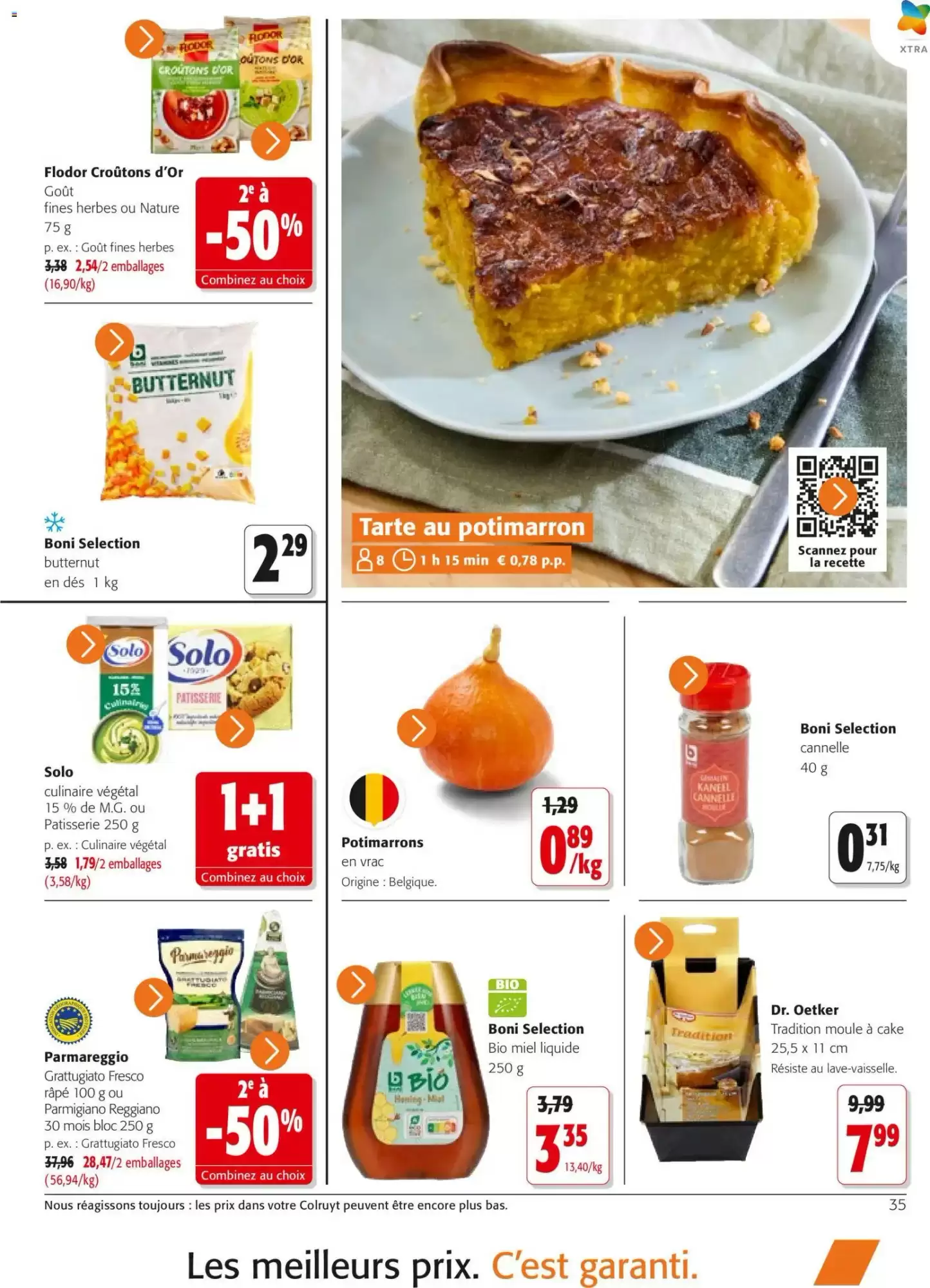 Prospectus promotionnel Colruyt valable à partir du 21/10/2026 - Page 35.