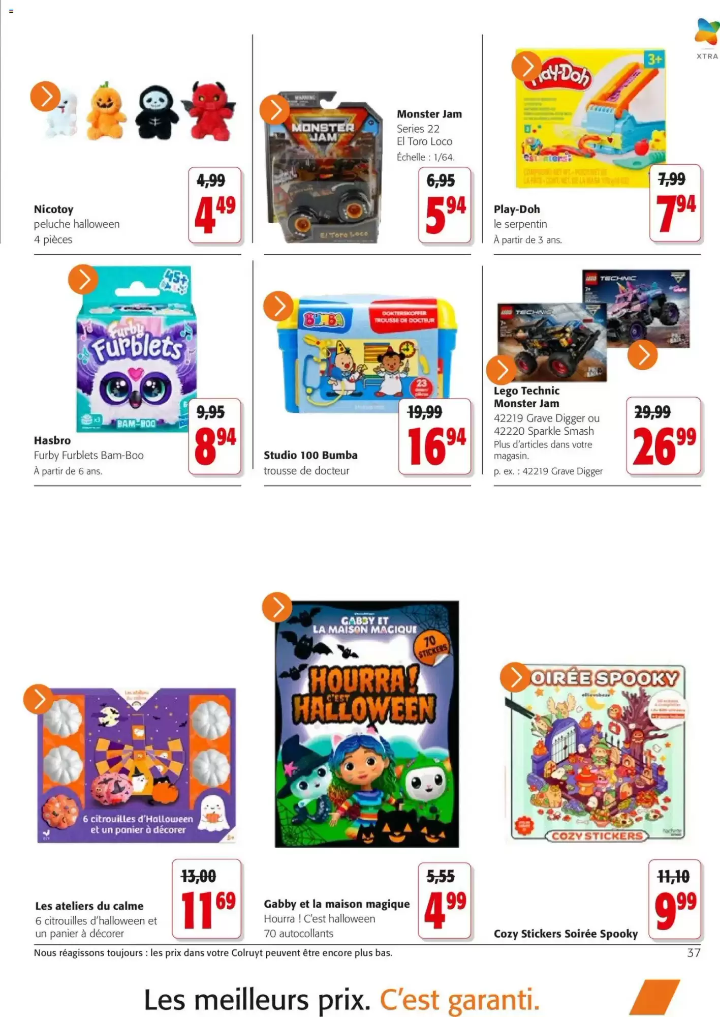 Prospectus promotionnel Colruyt valable à partir du 21/10/2026 - Page 37.
