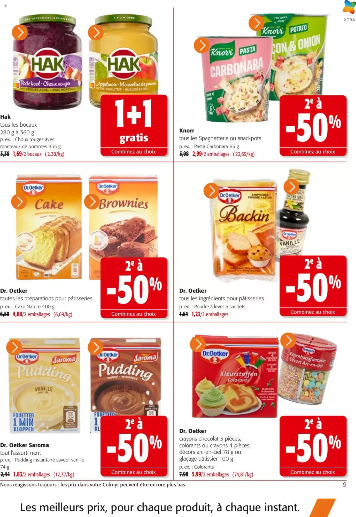 Prospectus promotionnel Colruyt valable à partir du 21/10/2026 - Page 9.
