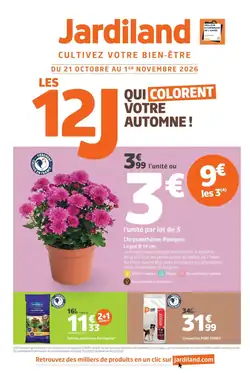 Prospectus promotionnel Jardiland valable à partir du 21/10/2026