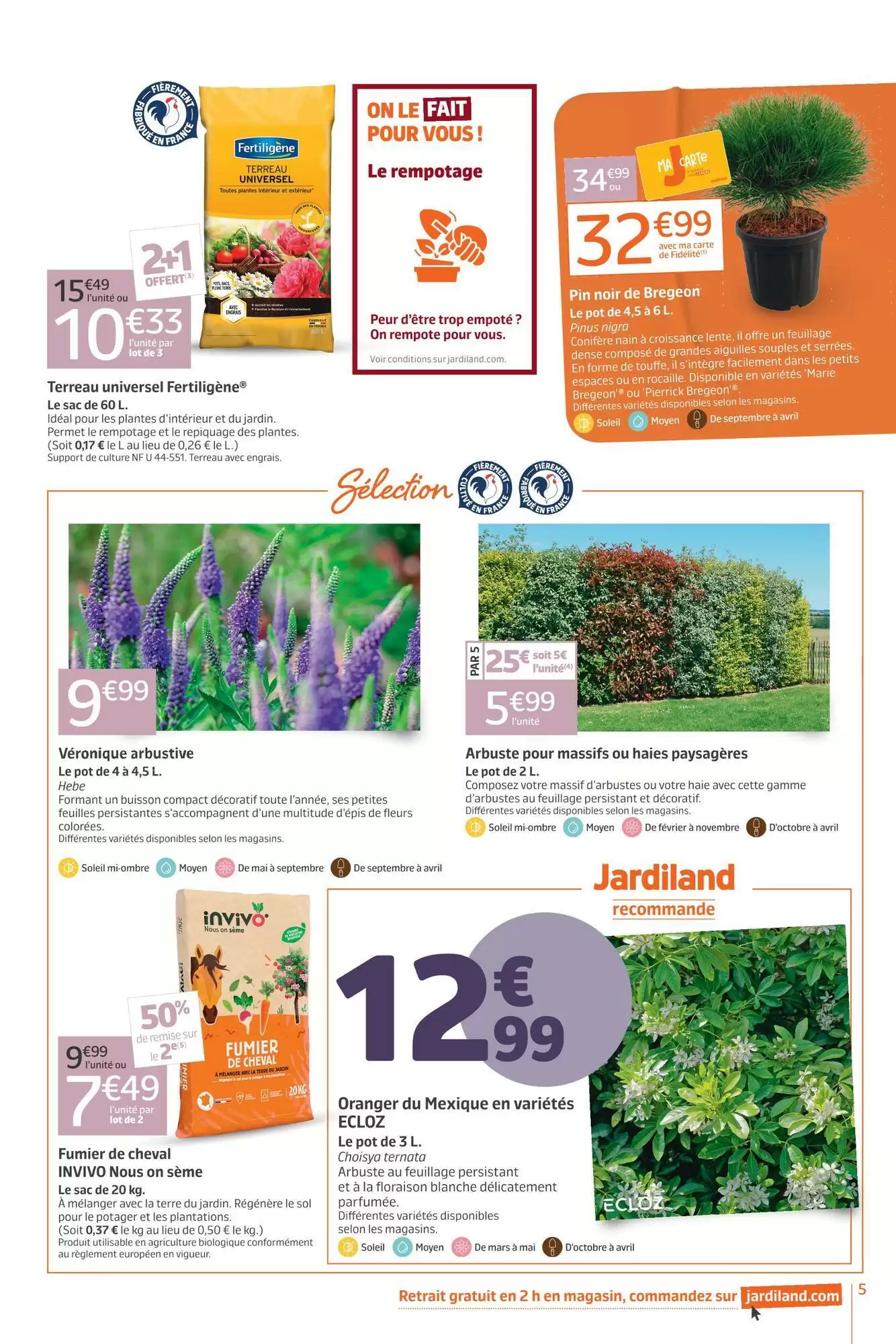 Prospectus promotionnel Jardiland valable à partir du 21/10/2026 - Page 5.