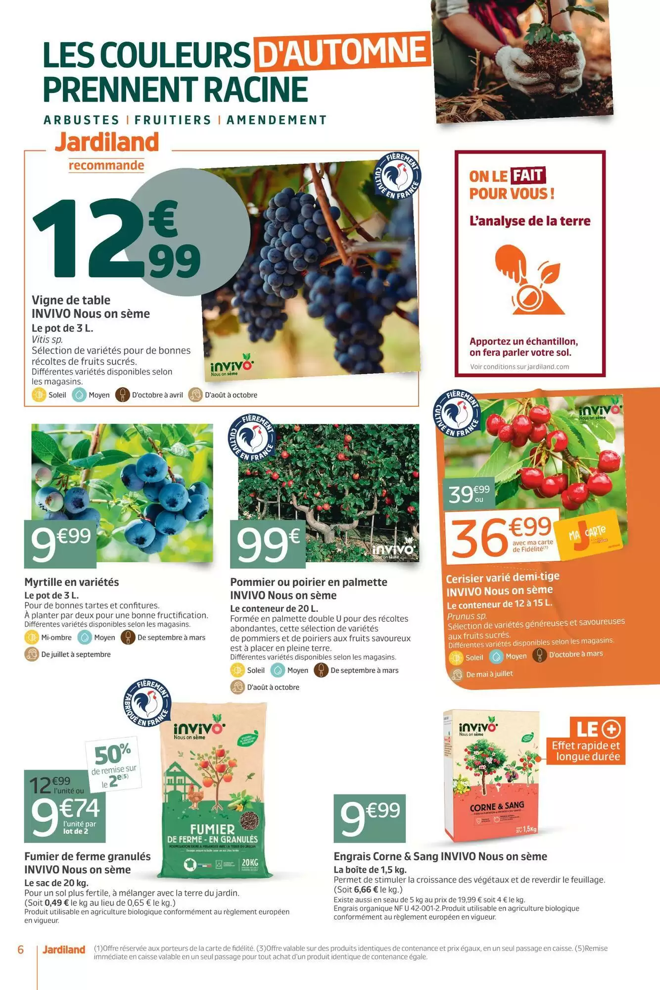 Prospectus promotionnel Jardiland valable à partir du 21/10/2026 - Page 6.