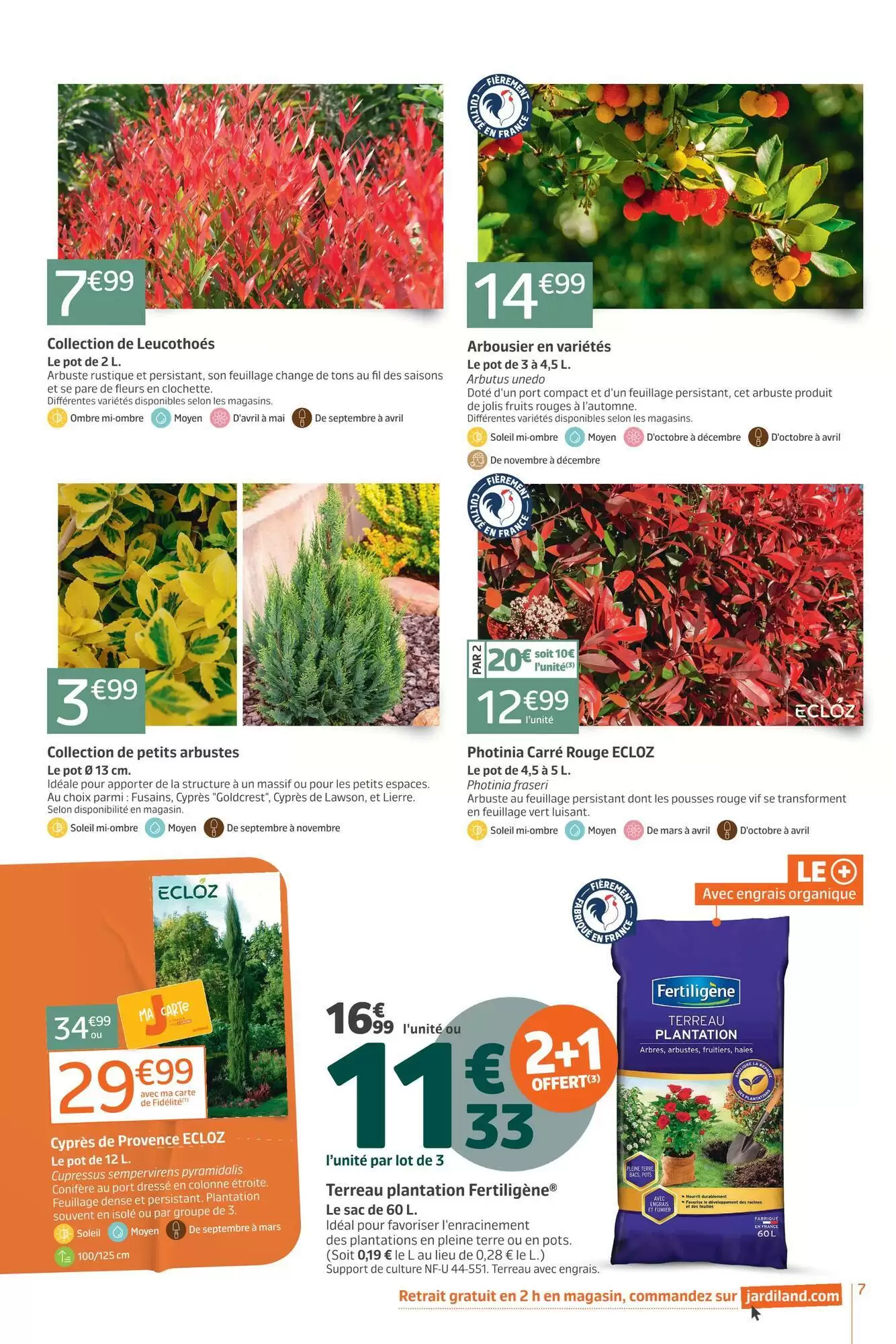 Prospectus promotionnel Jardiland valable à partir du 21/10/2026 - Page 7.