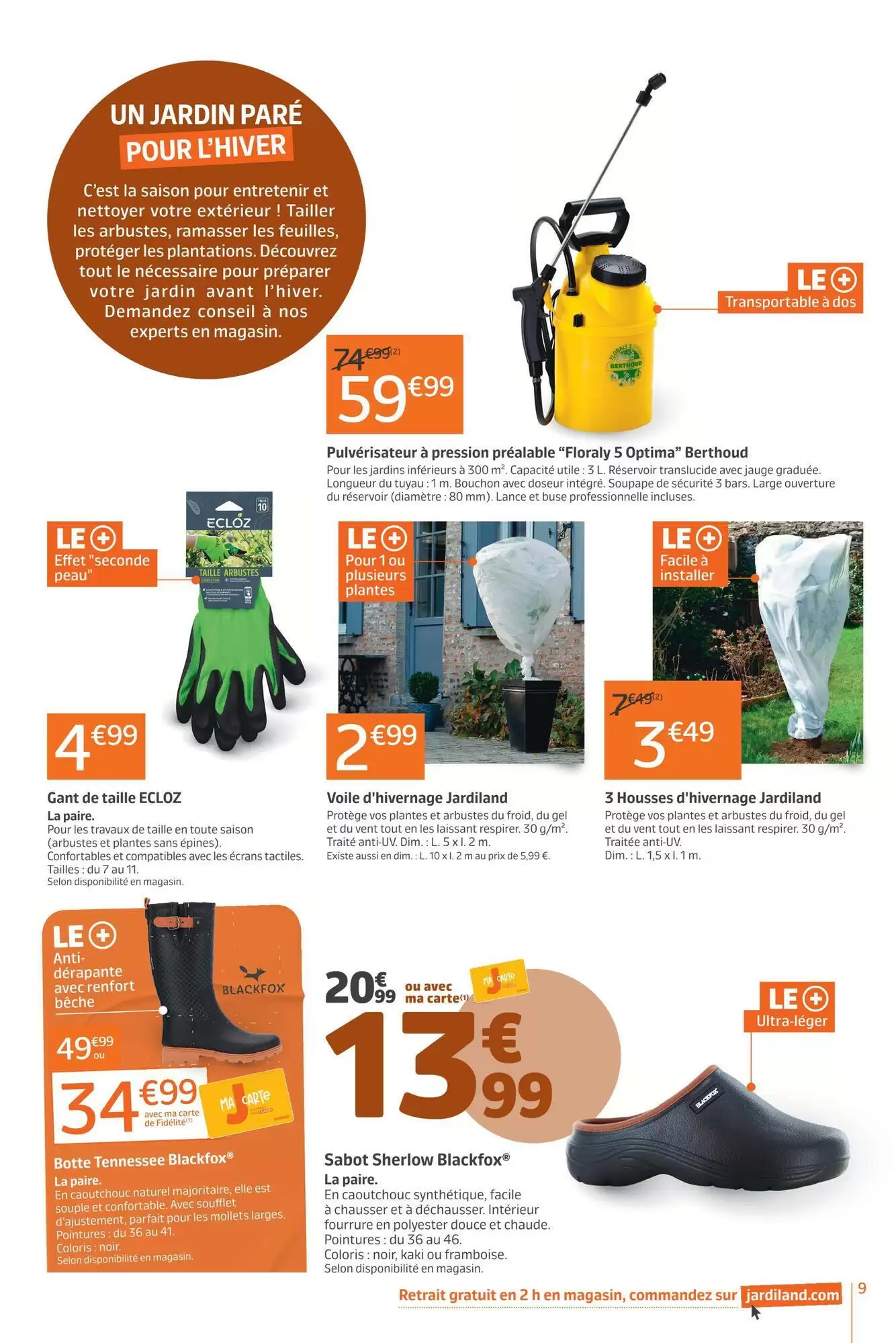 Prospectus promotionnel Jardiland valable à partir du 21/10/2026 - Page 9.