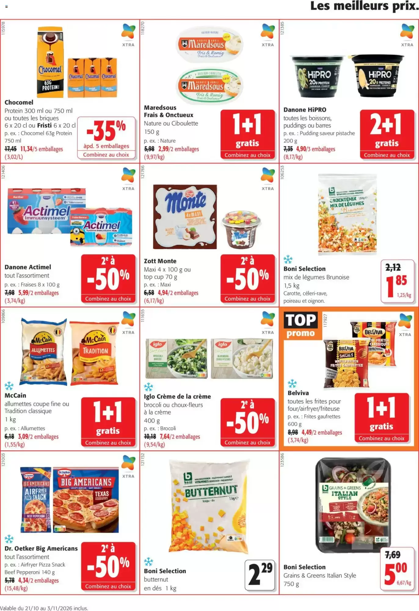 Prospectus promotionnel Colruyt valable à partir du 21/10/2026 - Page 12.