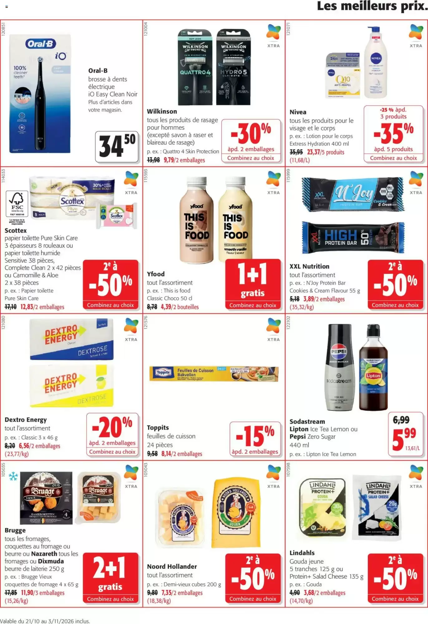 Prospectus promotionnel Colruyt valable à partir du 21/10/2026 - Page 16.