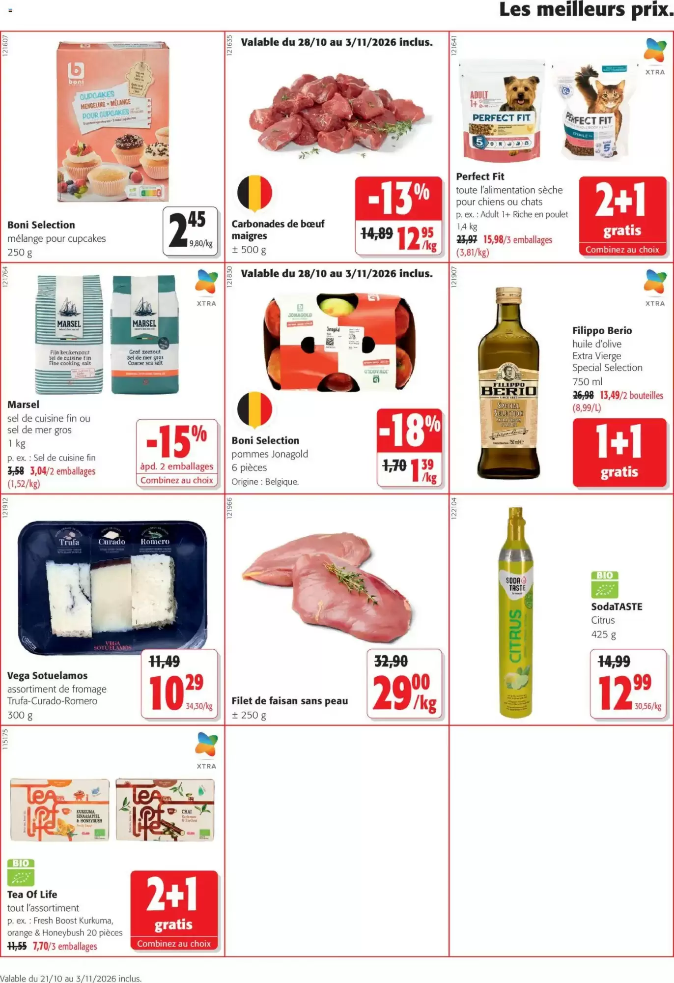 Prospectus promotionnel Colruyt valable à partir du 21/10/2026 - Page 20.