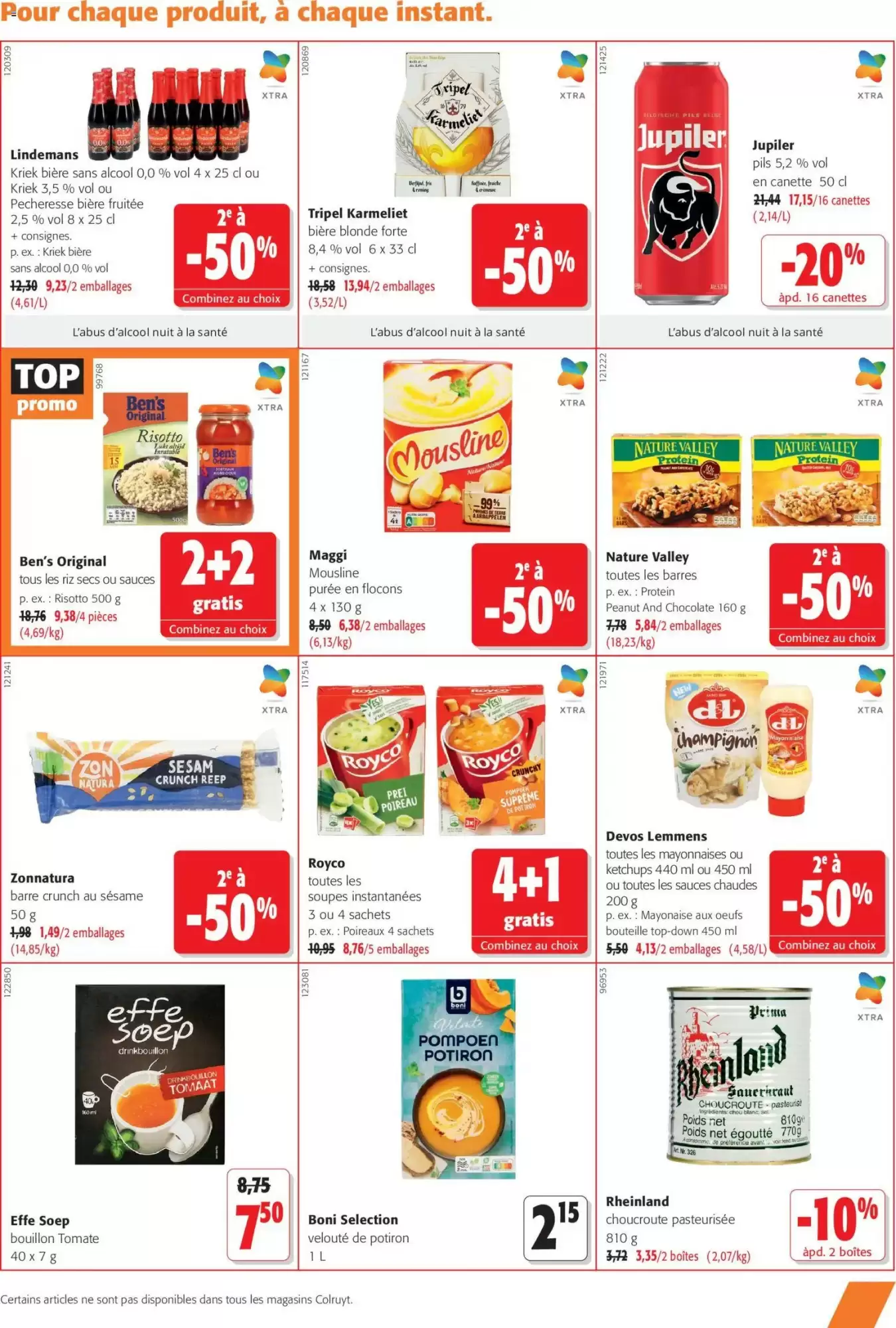 Prospectus promotionnel Colruyt valable à partir du 21/10/2026 - Page 7.