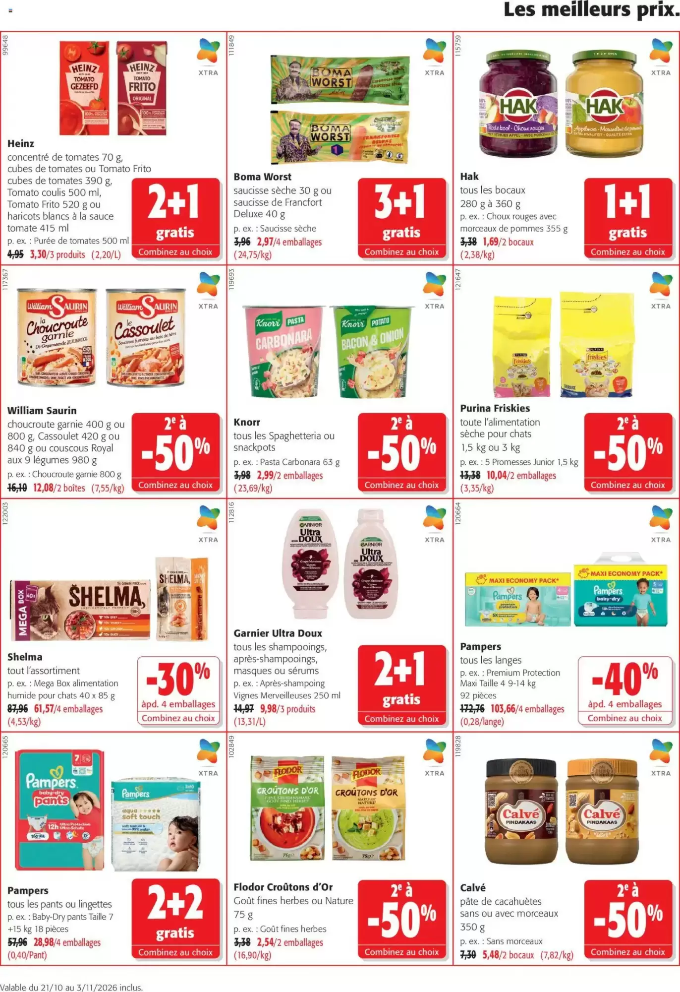 Prospectus promotionnel Colruyt valable à partir du 21/10/2026 - Page 8.