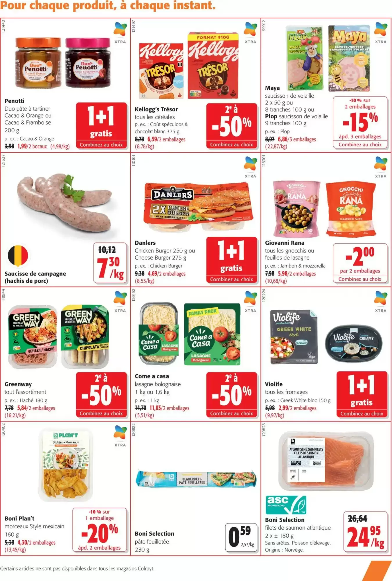 Prospectus promotionnel Colruyt valable à partir du 21/10/2026 - Page 9.
