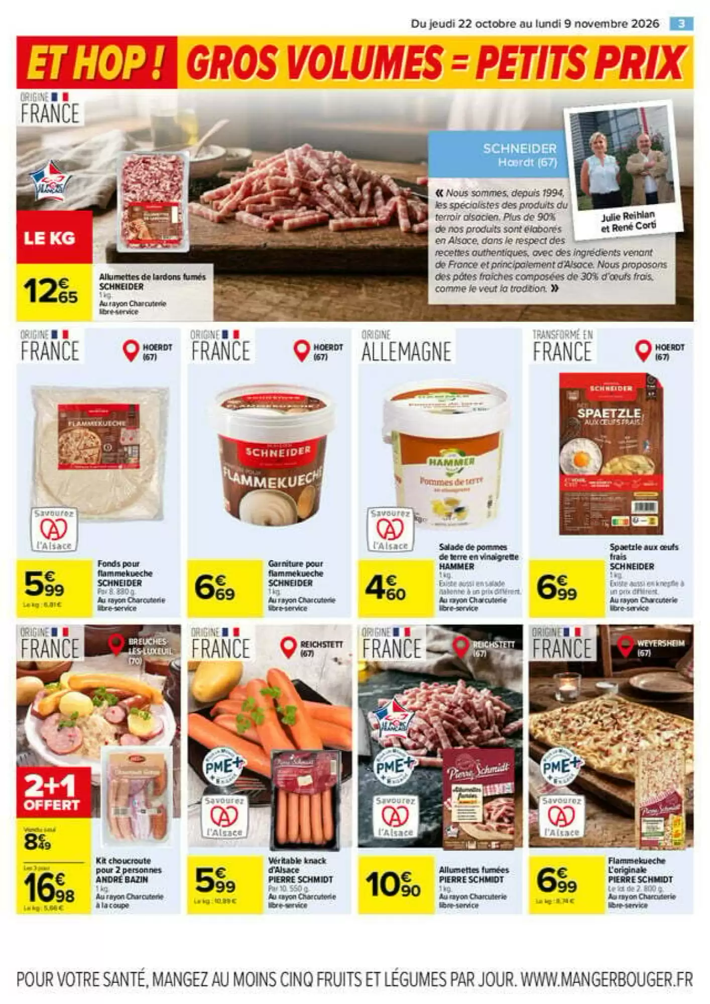 Prospectus promotionnel Carrefour valable à partir du 22/10/2026 - Page 3.