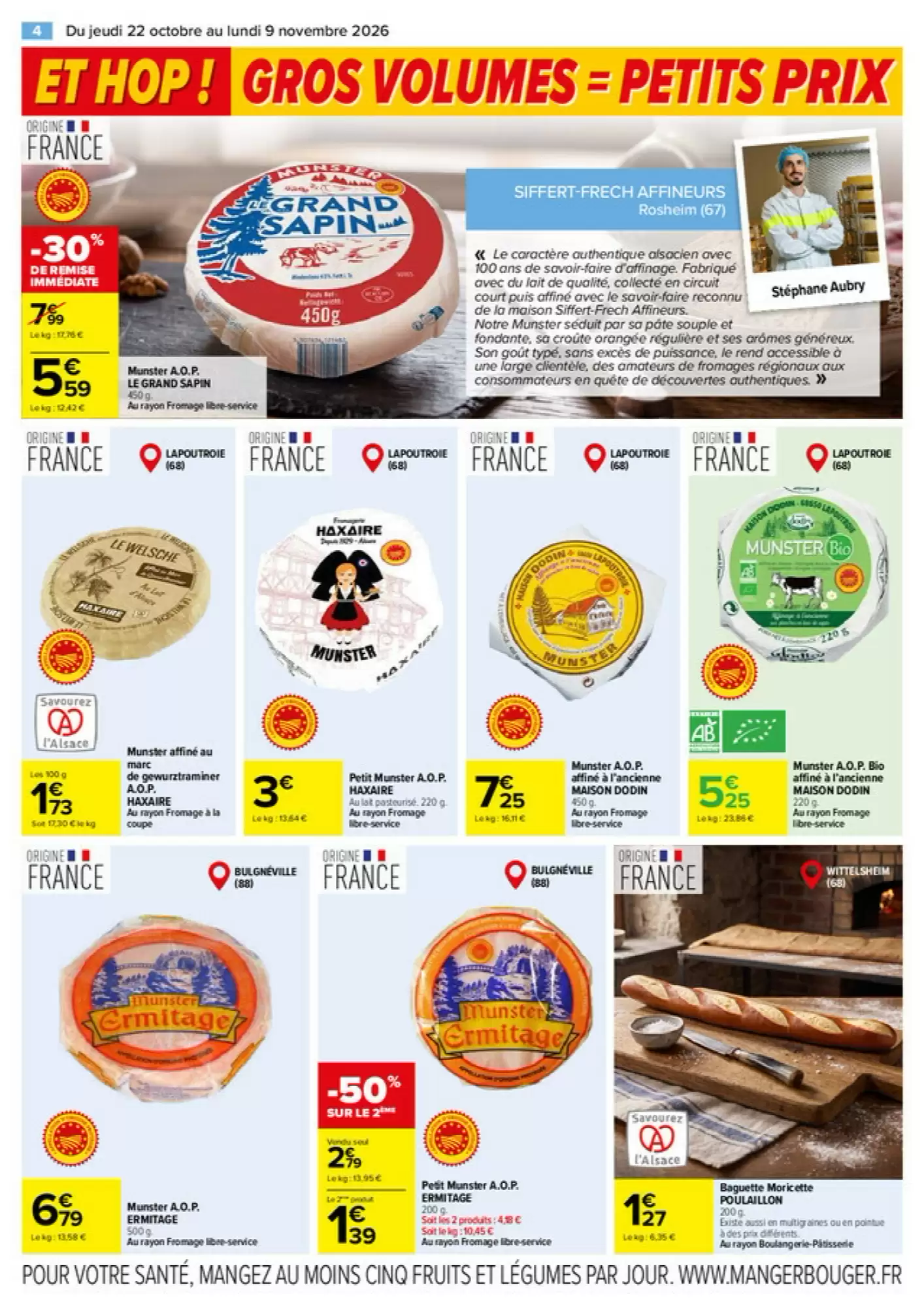 Prospectus promotionnel Carrefour valable à partir du 22/10/2026 - Page 4.