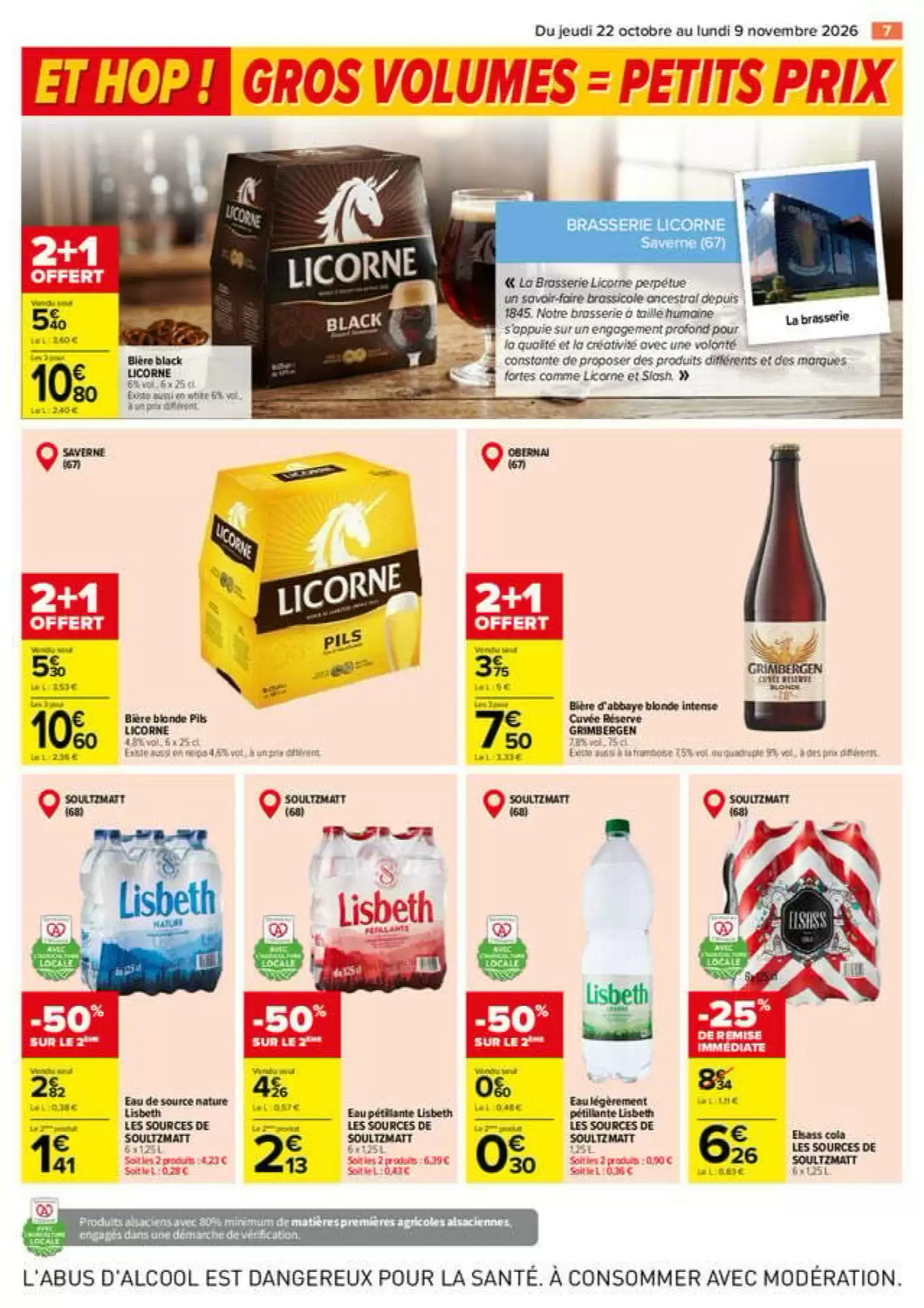 Prospectus promotionnel Carrefour valable à partir du 22/10/2026 - Page 7.