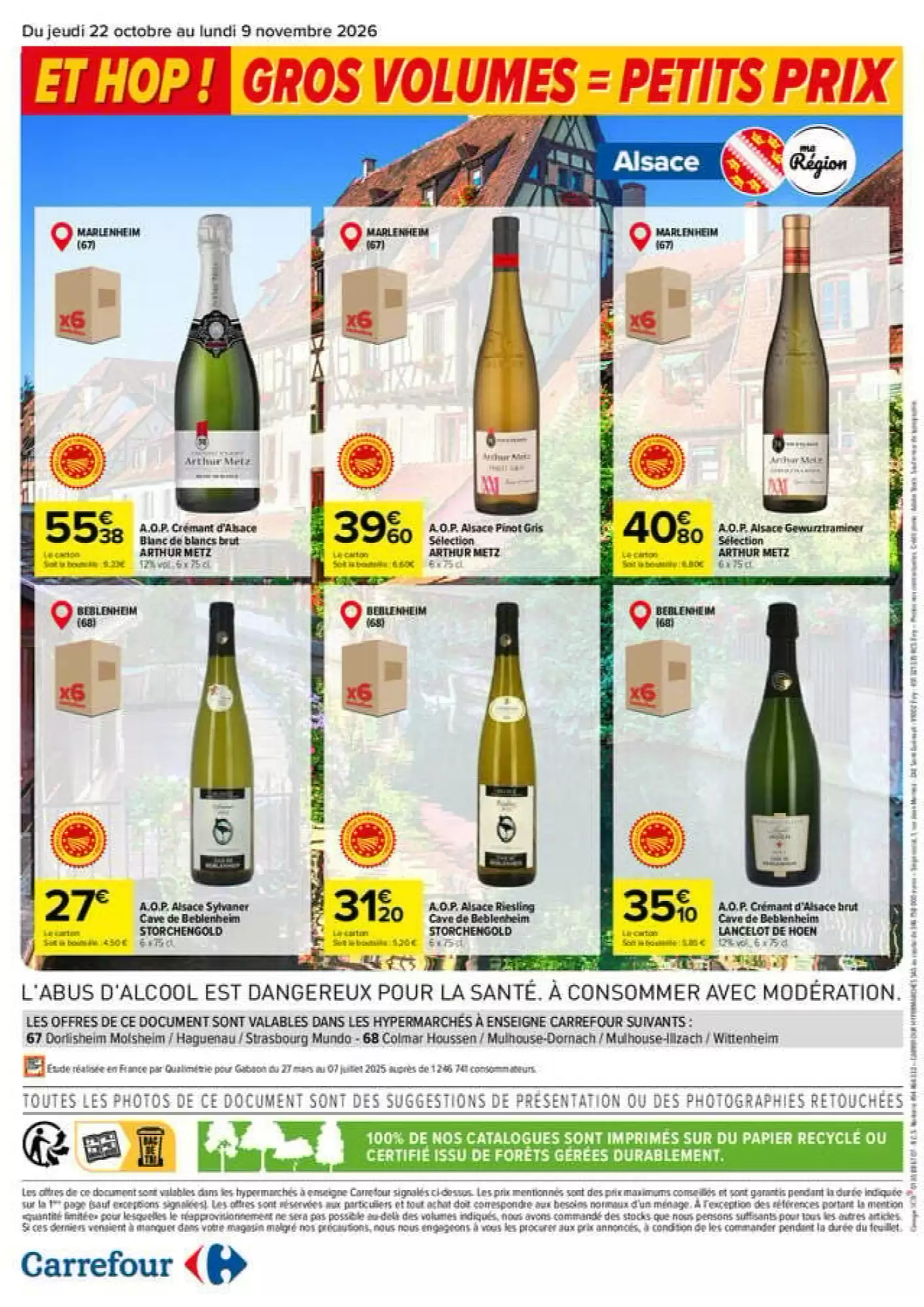 Prospectus promotionnel Carrefour valable à partir du 22/10/2026 - Page 8.