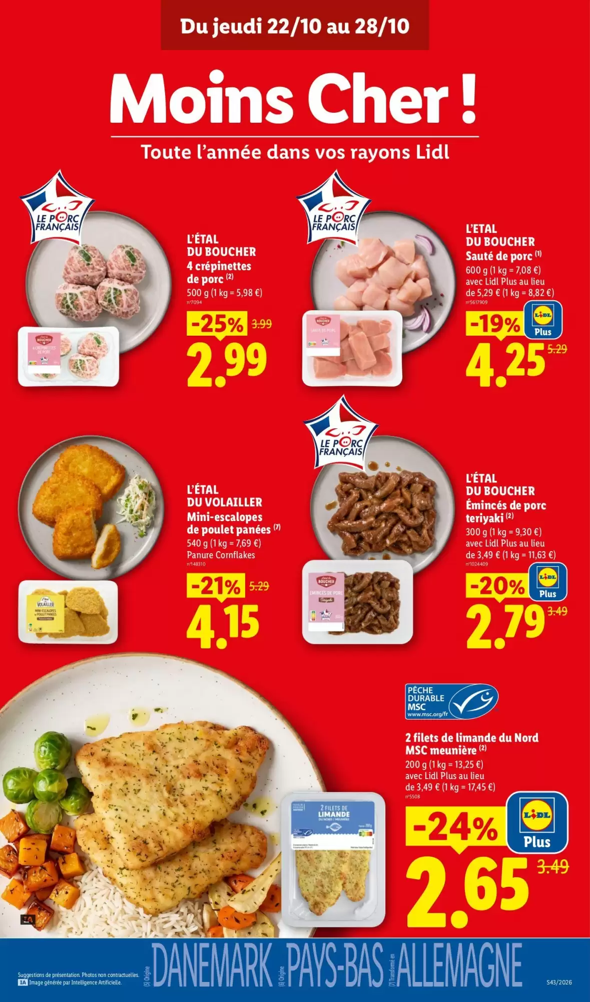 Prospectus promotionnel Lidl valable à partir du 22/10/2026 - Page 11.