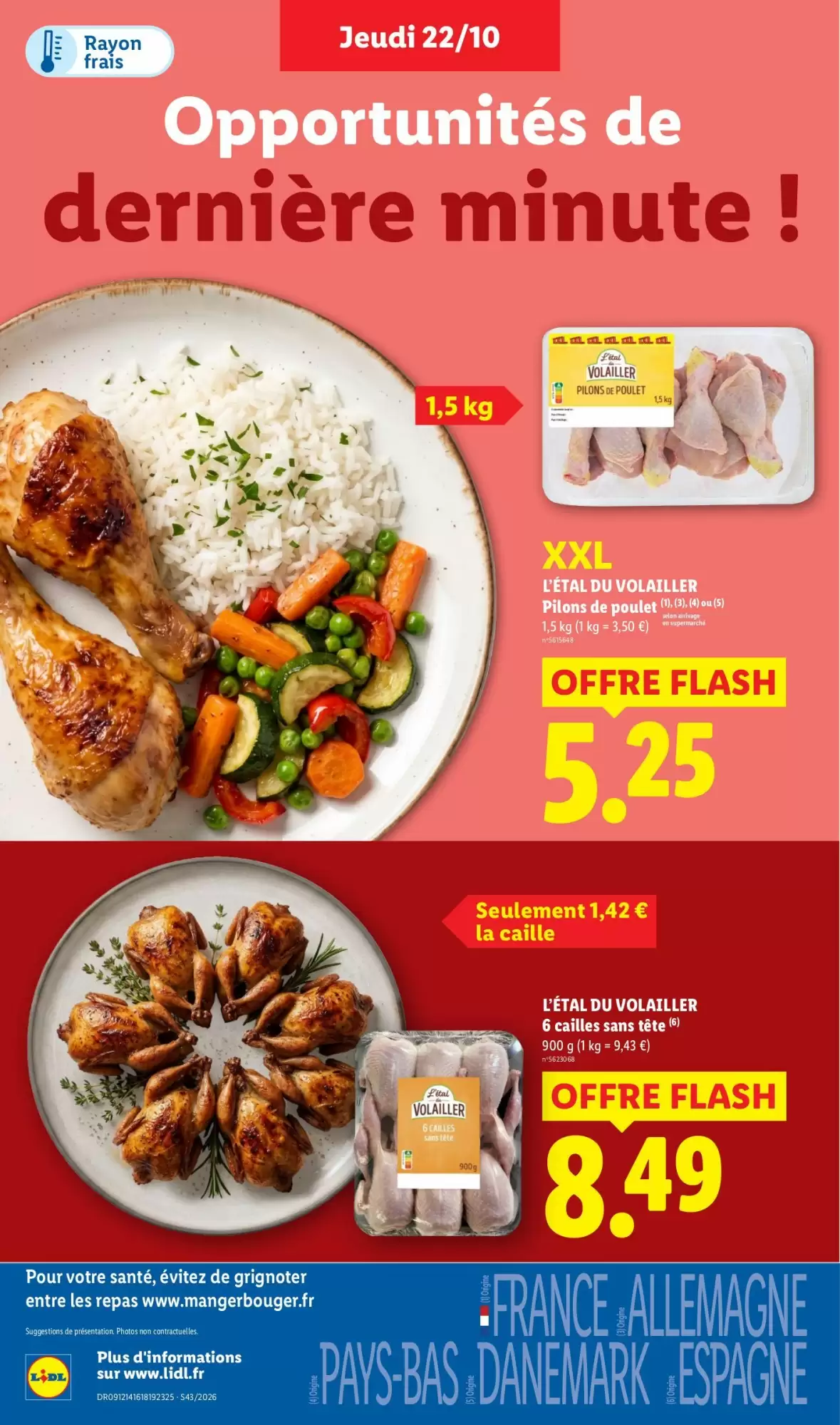 Prospectus promotionnel Lidl valable à partir du 22/10/2026 - Page 12.