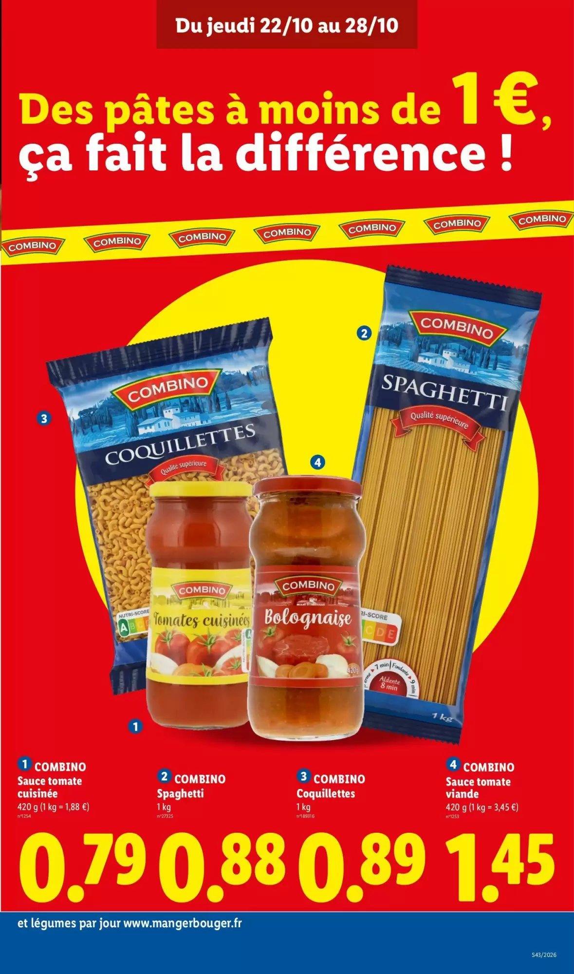 Prospectus promotionnel Lidl valable à partir du 22/10/2026 - Page 15.