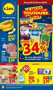 Prospectus promotionnel Lidl valable à partir du 22/10/2026