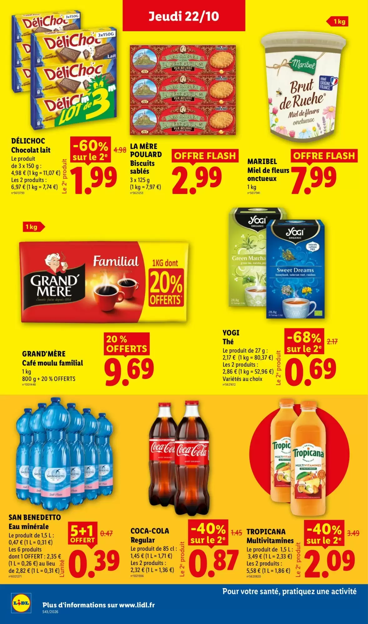 Prospectus promotionnel Lidl valable à partir du 22/10/2026 - Page 22.