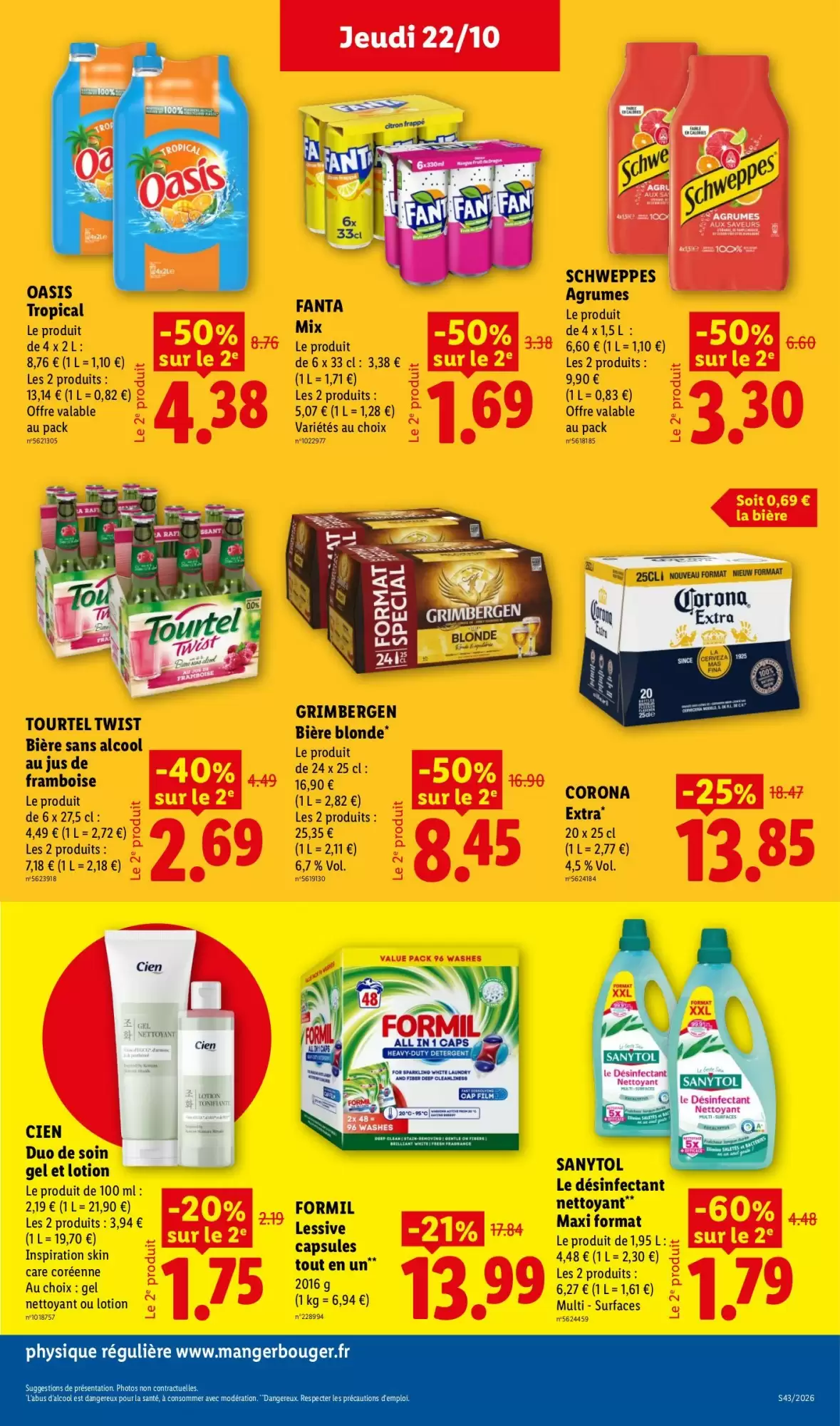 Prospectus promotionnel Lidl valable à partir du 22/10/2026 - Page 23.