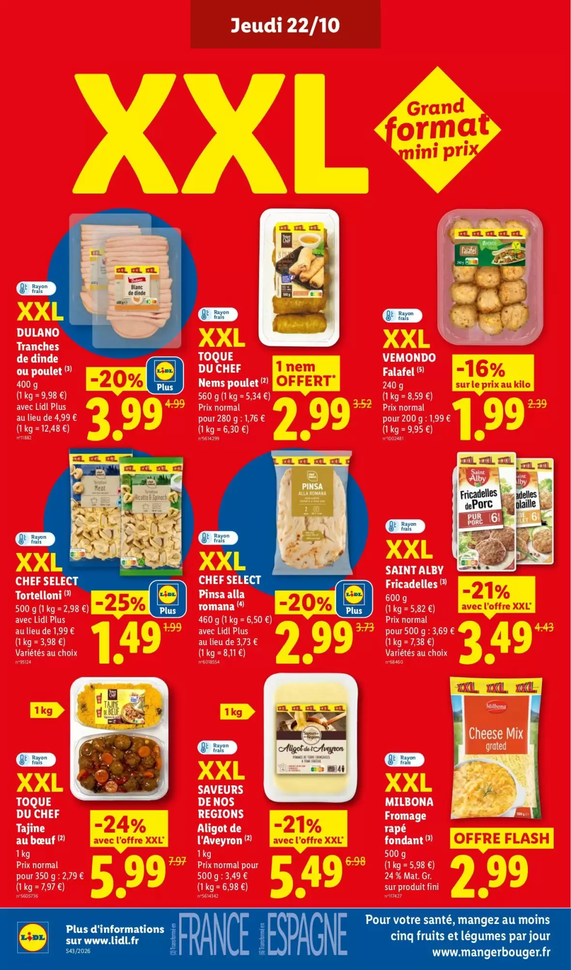 Prospectus promotionnel Lidl valable à partir du 22/10/2026 - Page 24.